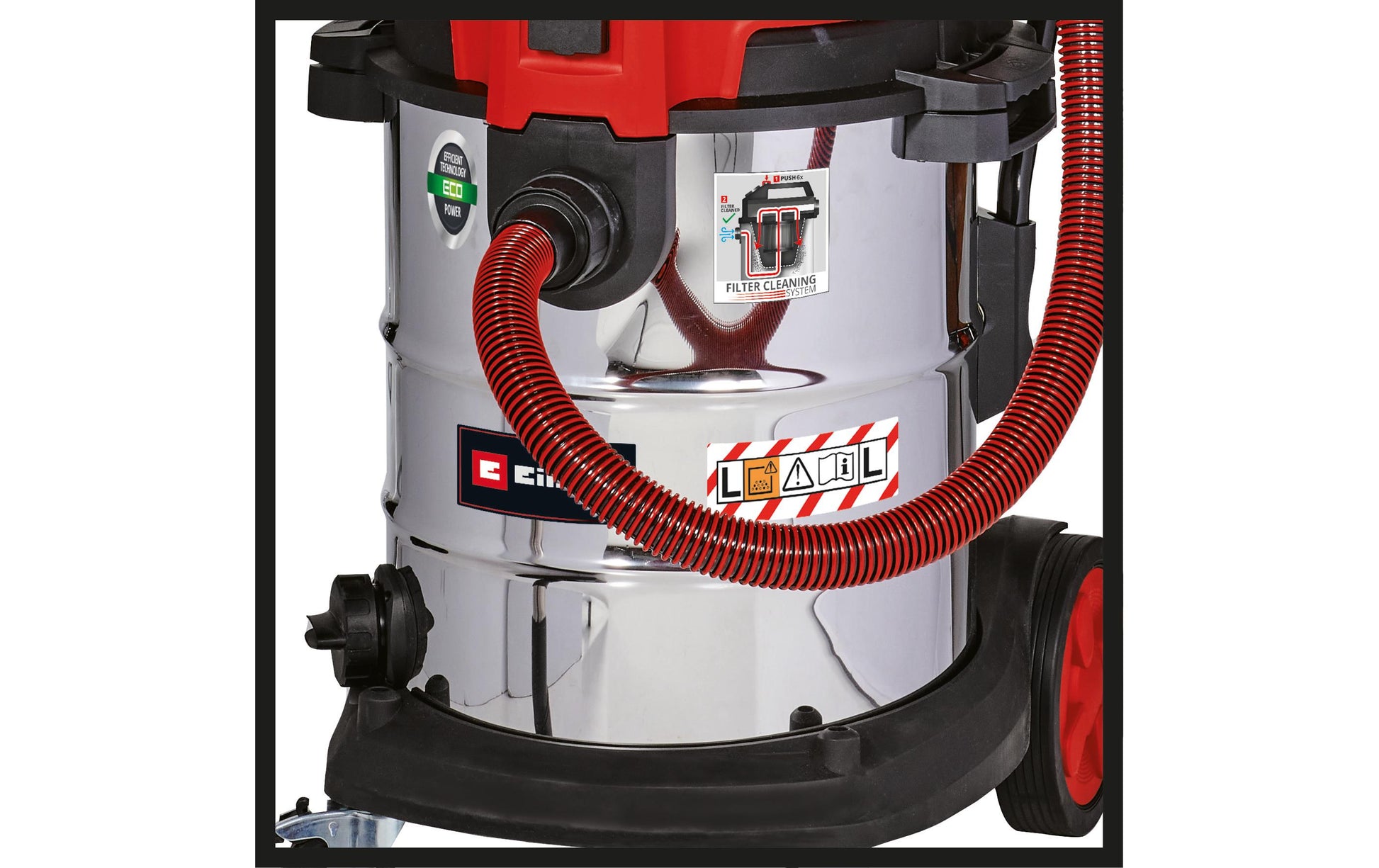 Einhell Absauganlage TE-VC 2350 SACL EX CH – 2-in-1, 1600 W, 50 l, Netzbetrieb