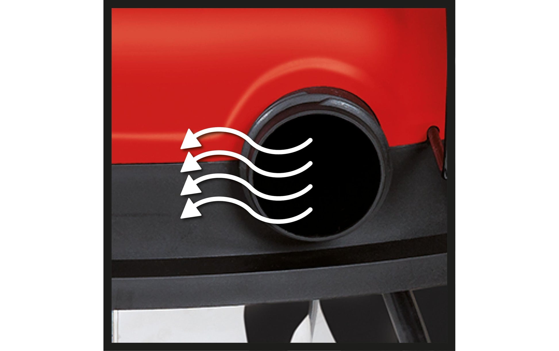Einhell Absauganlage TE-VC 2350 SACL EX CH – 2-in-1, 1600 W, 50 l, Netzbetrieb