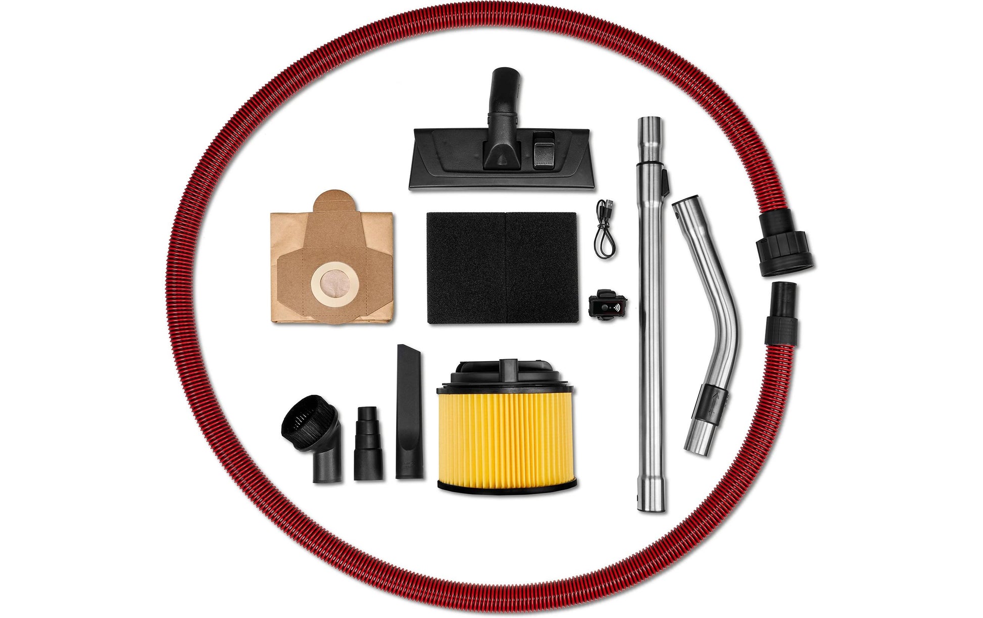 Einhell professional Einhell Nass-/Trockensauger TP-VC 36/30 S Auto-Solo – 2-in-1, 900 W, 30 l, Akkubetrieb