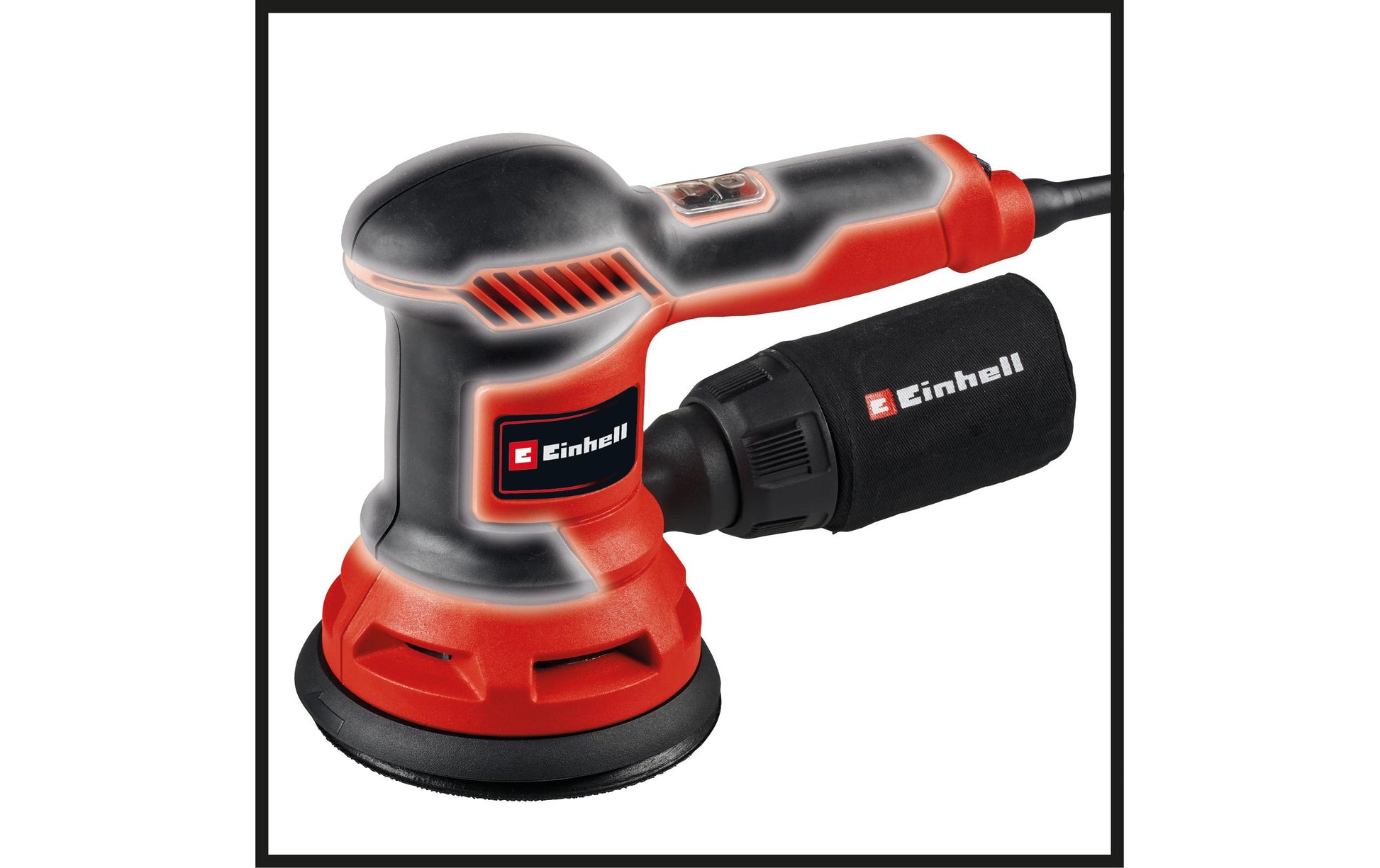 Einhell Exzenterschleifer TC-RS 425 E – Netzbetrieb – Klettverschluss – Staubabsaugung
