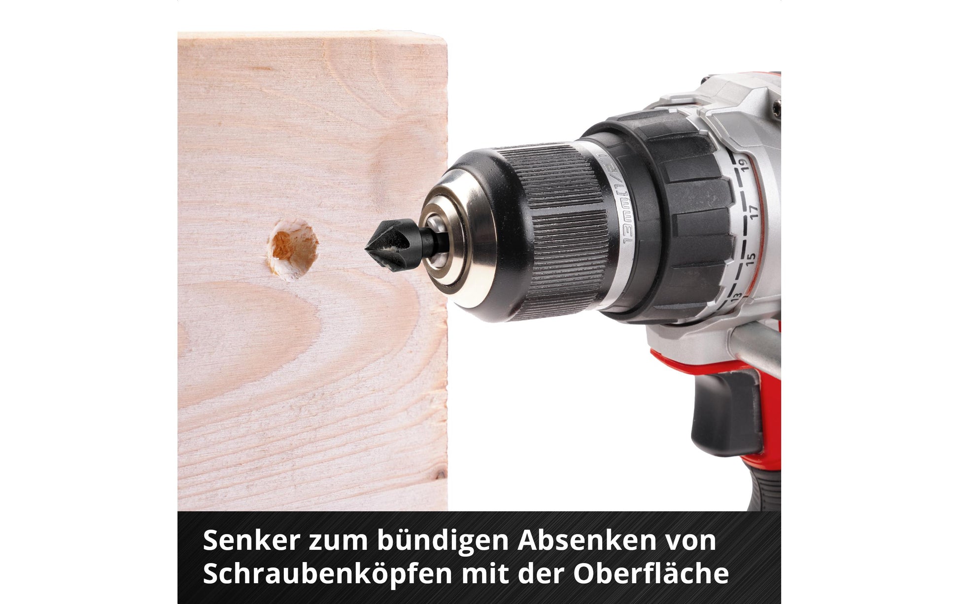 Einhell M-CASE – Schrauberbit-Set HEX, 39-teilig, Box, LS