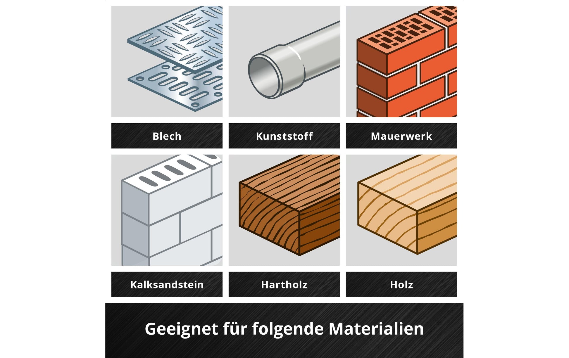 Einhell M-CASE – Schrauberbit-Set HEX, 39-teilig, Box, LS