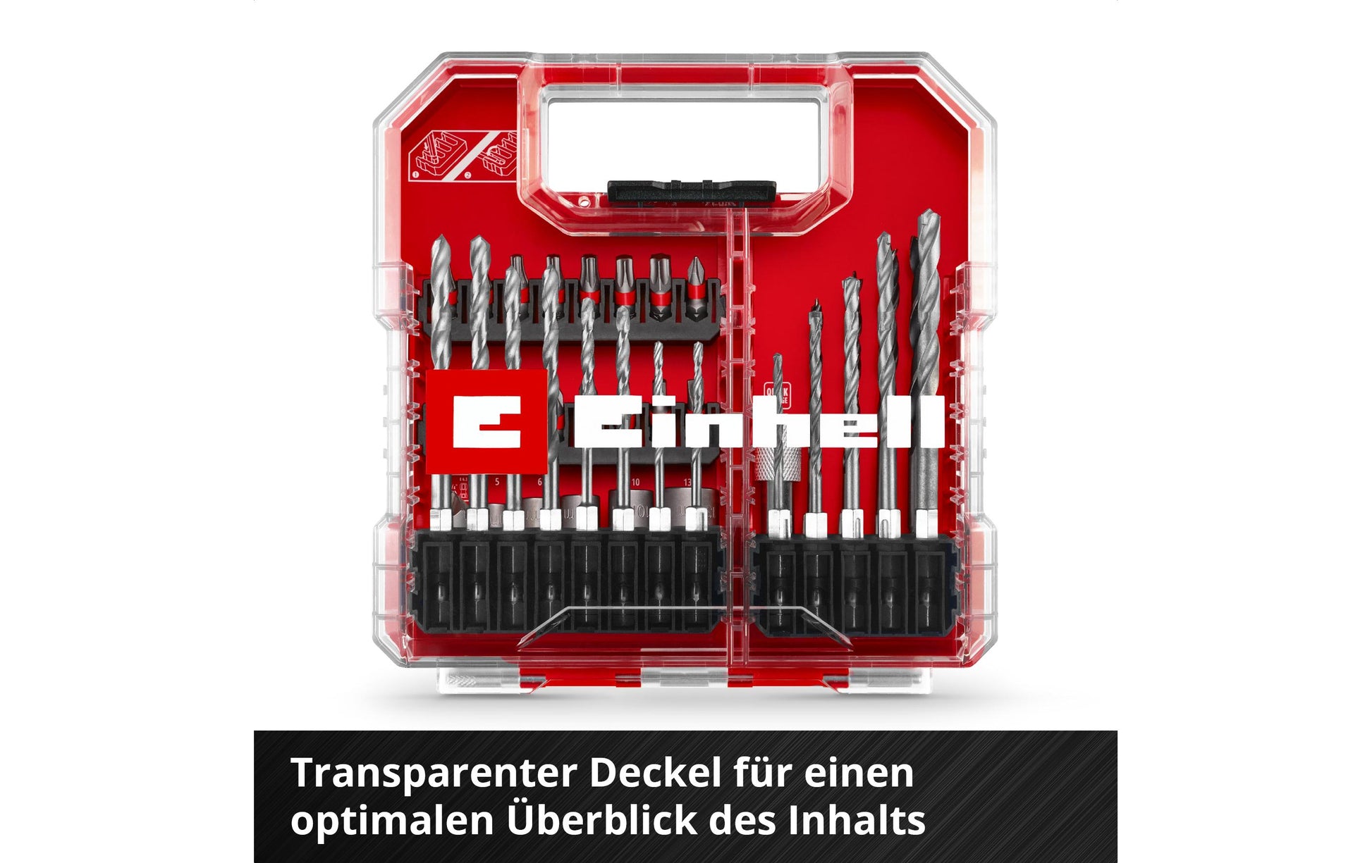 Einhell Bit-Set, Sechskant, L-CASE LS, 40 Stk.