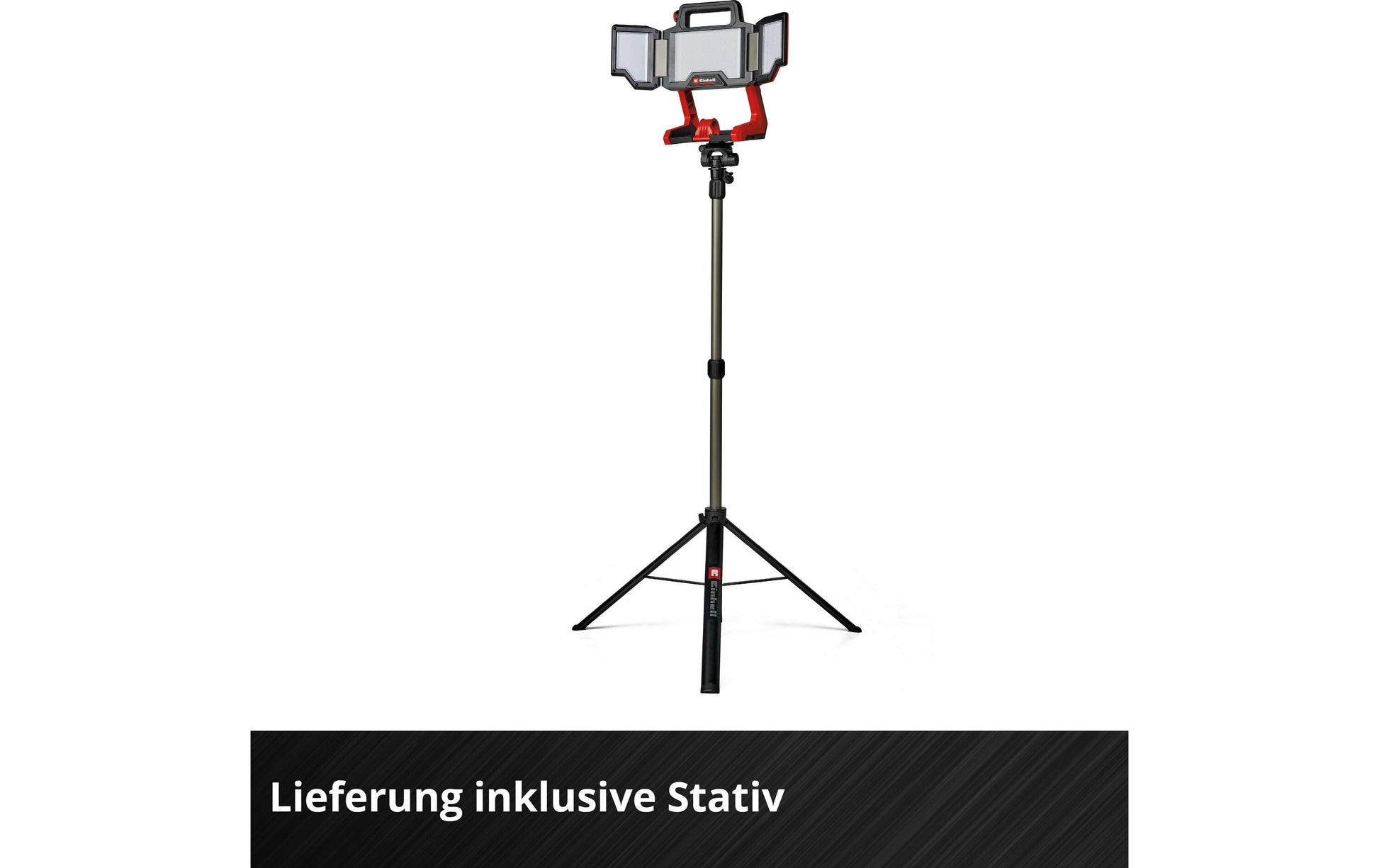 Einhell professional Akku-Leuchte TP-CL 18/3000 Li – für Einhell Power X-Change, rot, Ein/Aus-Schalter