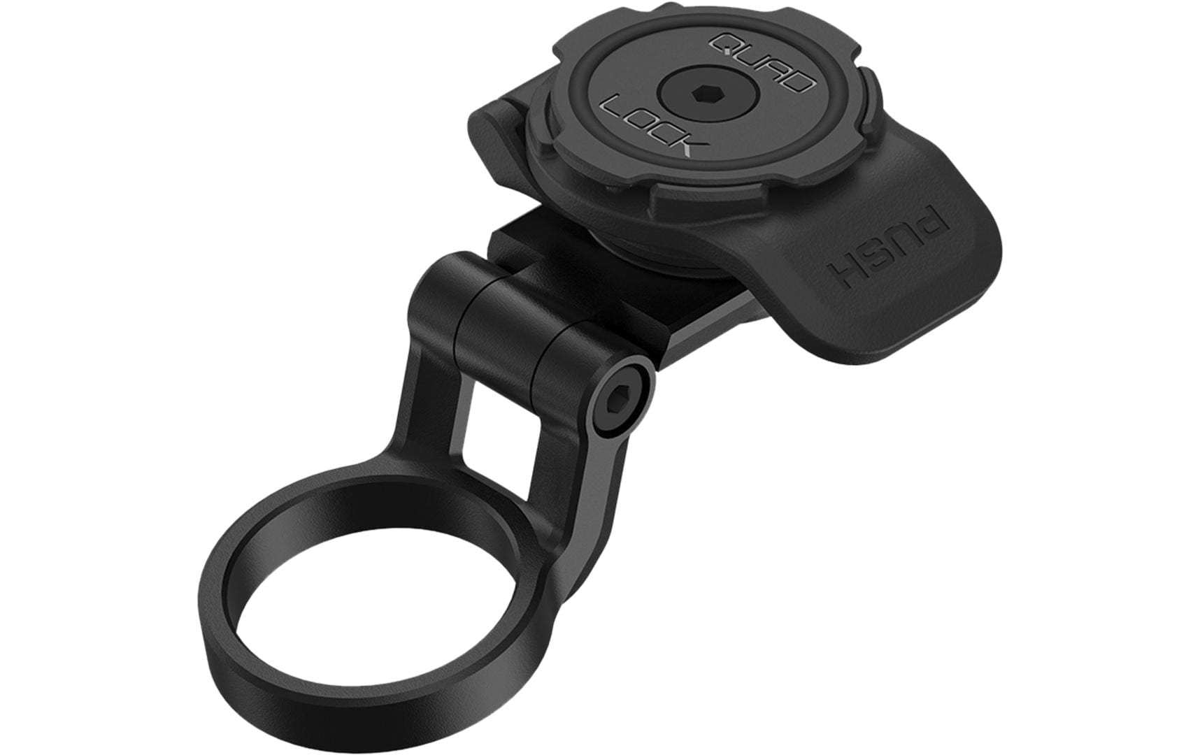 Quad Lock – Fahrradhalterung, Lenker, neigbar – universal – Schwarz