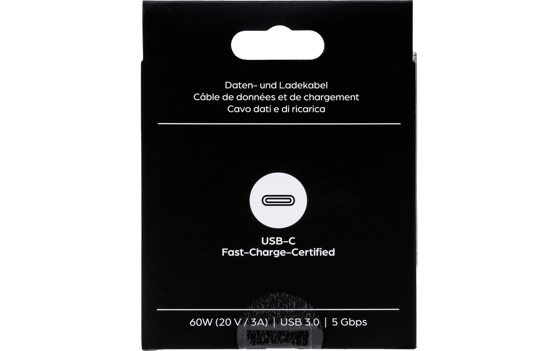 ONIT USB-C auf USB-C Kabel – USB 3.2 Gen 1 (5 Gbit/s) – 0,3 m – PD 60 W – Textilmantel, Verstärkt – Weiss