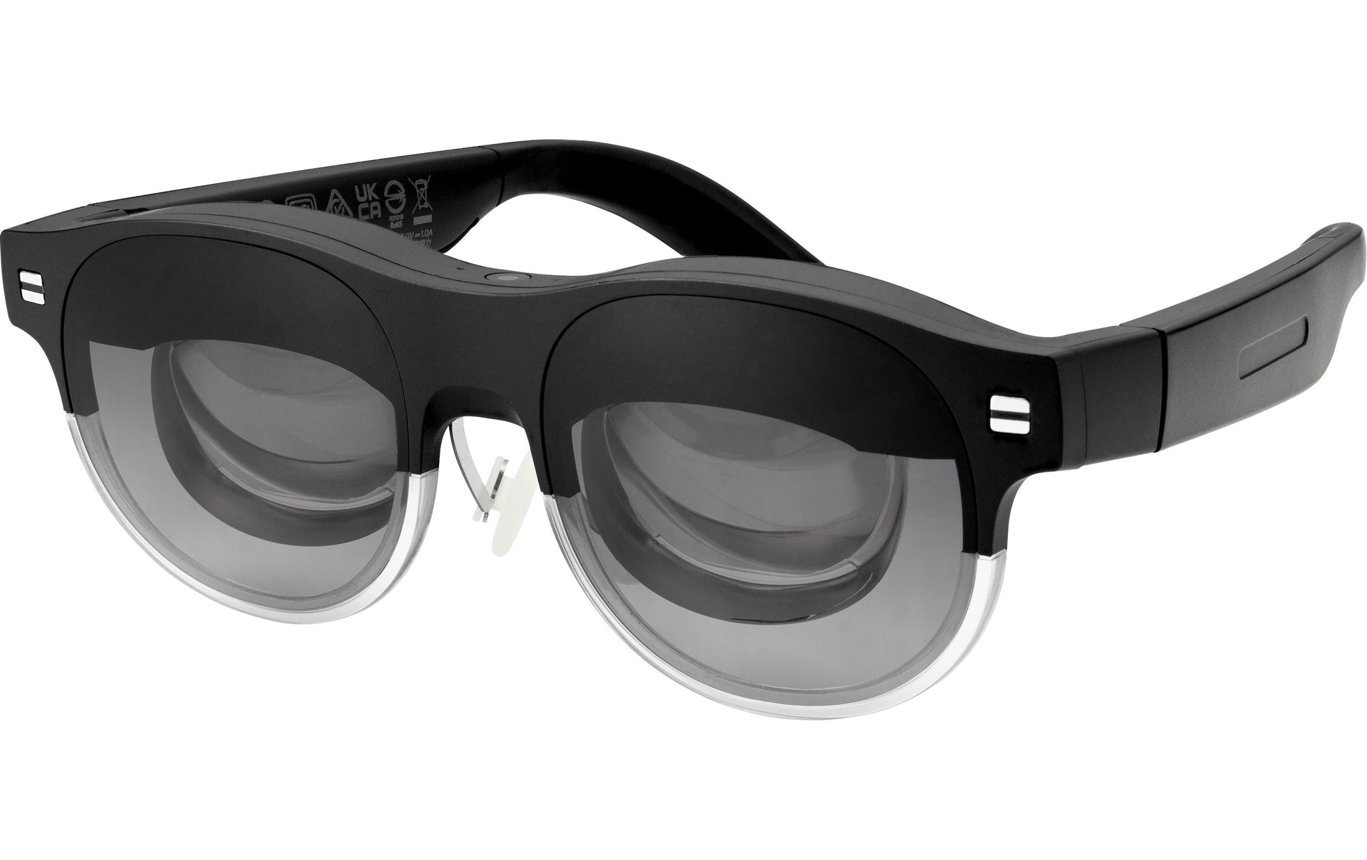 ASUS AirVision M1 100 – AR-Headset – 1920×1080, Micro OLED, 72 Hz, 38°, 1100 cd/m², Schwarz, inkl. Tragetasche