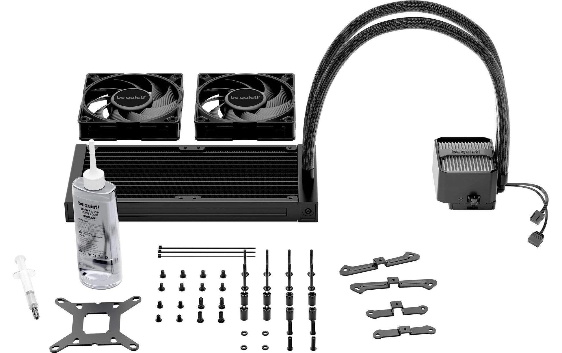 be quiet! be quiet Silent Loop 3 240 mm – AIO Flüssigkeitskühler – 2×120 mm Lüfter, für LGA1851/1150/1151 und andere