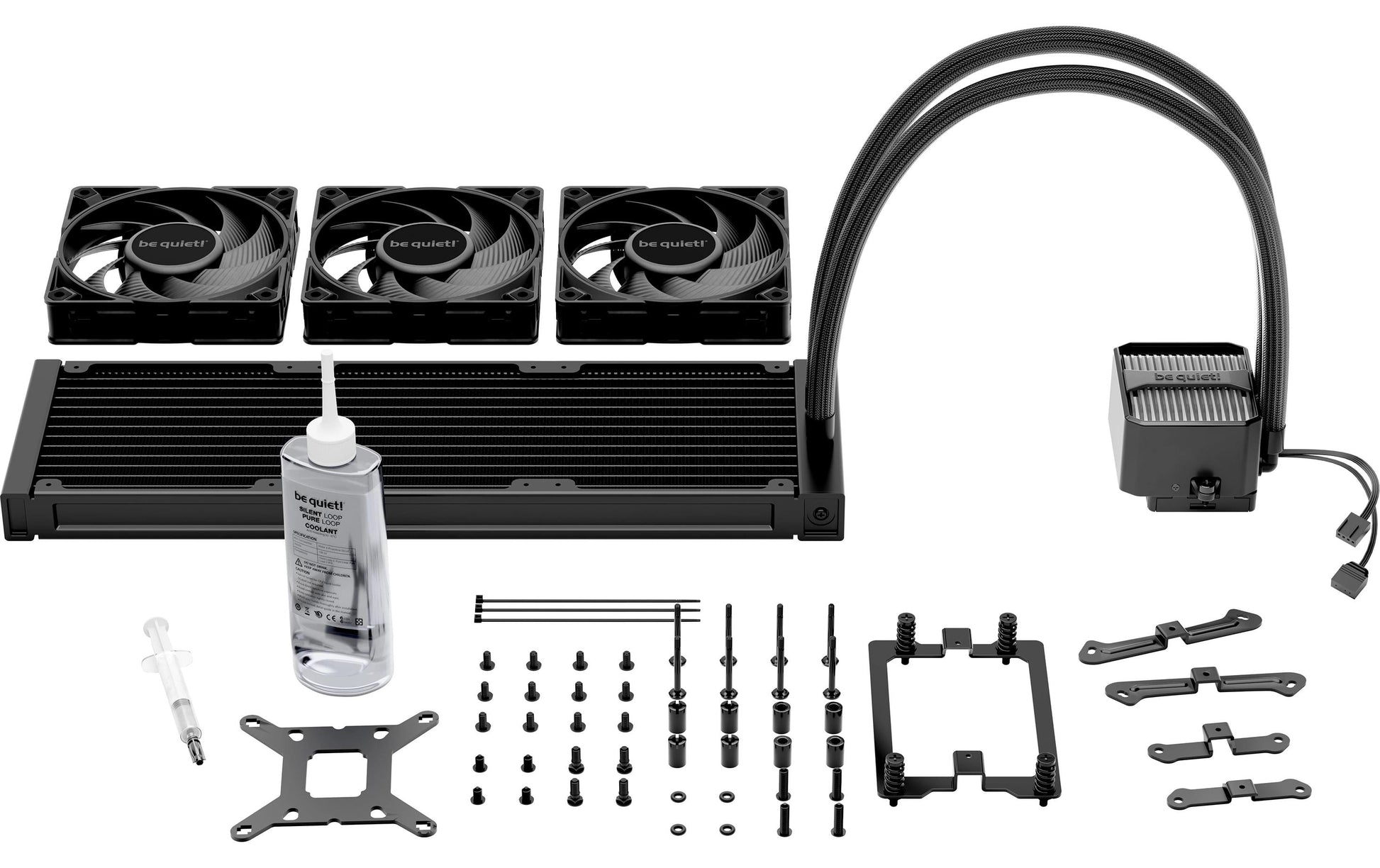 be quiet! be quiet Silent Loop 3 360 mm – All-in-One-Kühler – 3×12 cm Lüfter, für LGA 1851, LGA 1150, LGA 1151 und andere