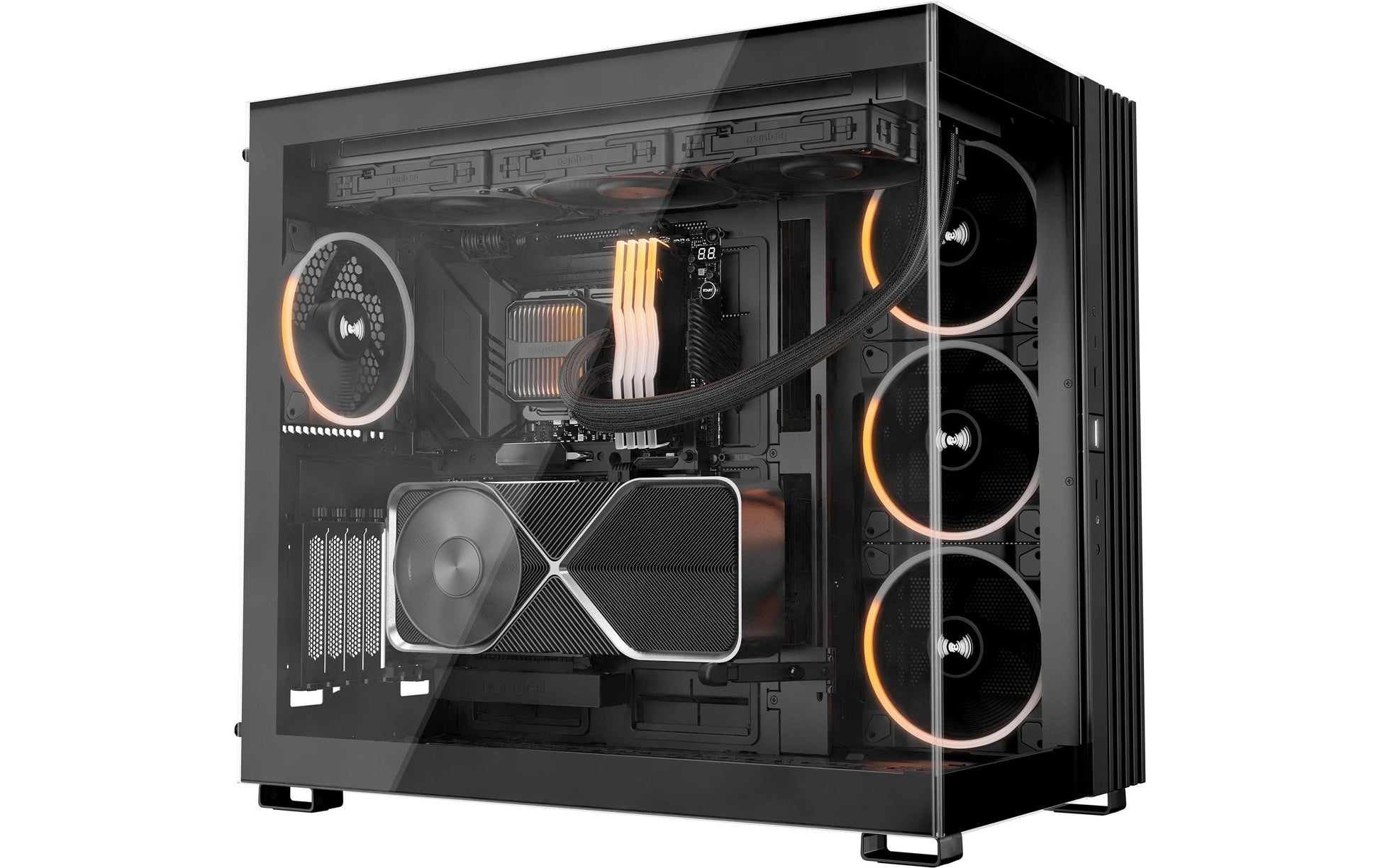 be quiet! be quiet Silent Loop 3 420 mm – All-in-One Flüssigkeitskühler – 3×140 mm, Schwarz, für LGA 1700, AM5, AM4 und andere