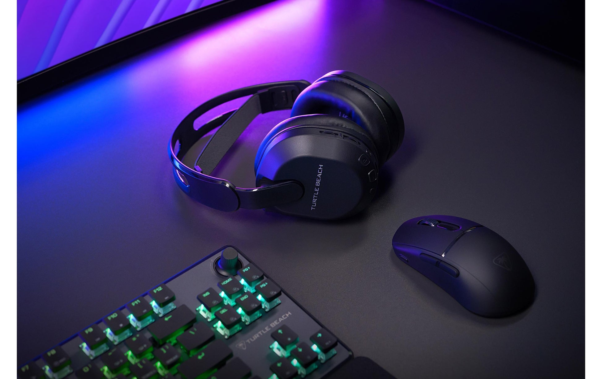 Turtle Beach Stealth 500 – Gaming-Headset – 2,4 GHz + Bluetooth 5.2, räumliches Audio – Schwarz – für PS5