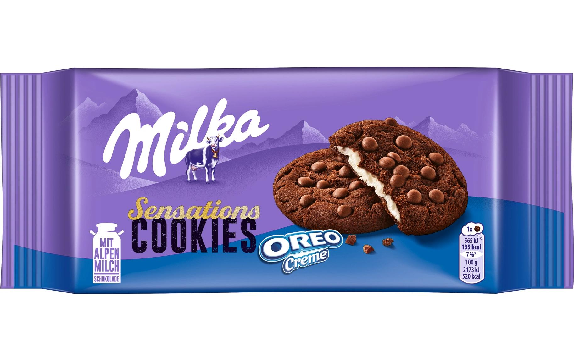 Milka biscuits Milka Cookie Sensations – Oreo – 156 g