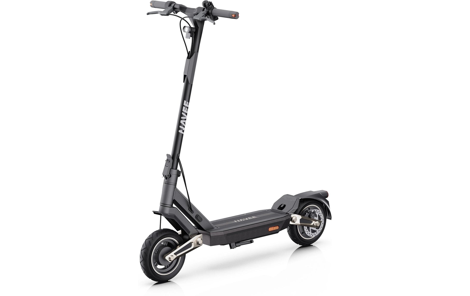 NAVEE E-Scooter ST3 – 25 km/h, 60 km Reichweite, 500 W – faltbar, IPX5, 10,2 Ah Akku – anthrazit