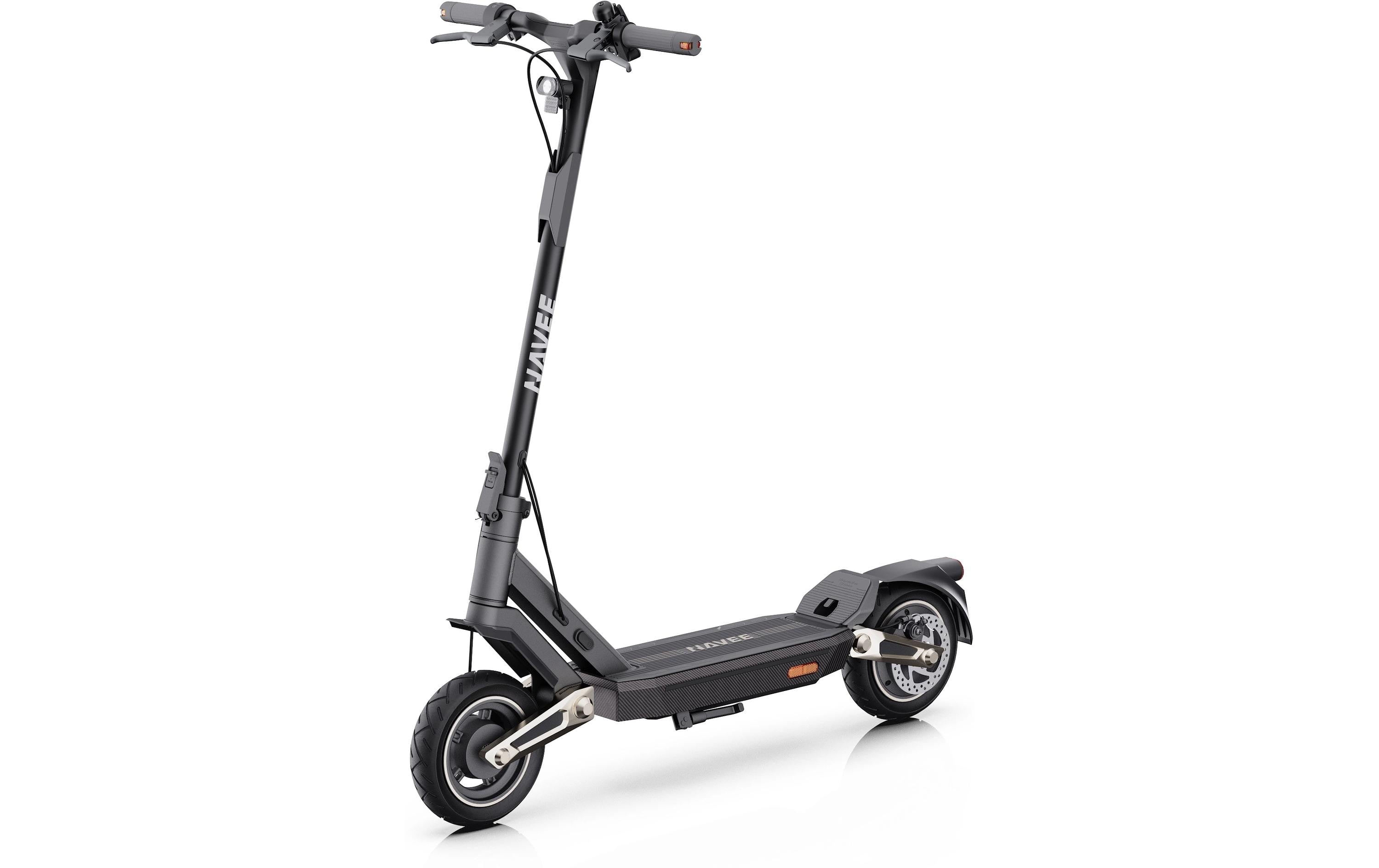 NAVEE E-Scooter ST3 – 25 km/h, 60 km Reichweite, 500 W – faltbar, IPX5, 10,2 Ah Akku – anthrazit