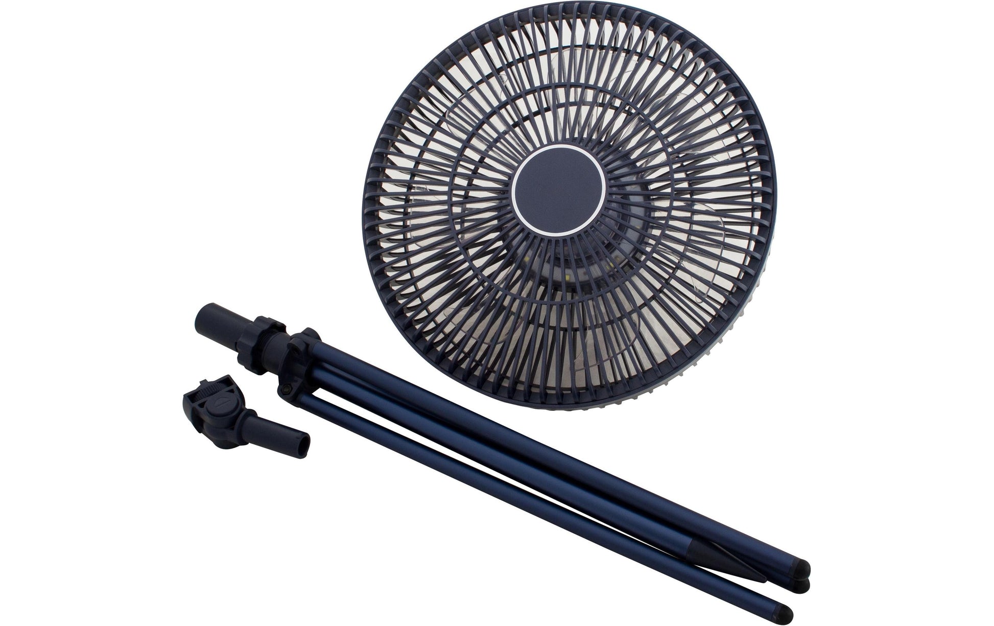 Eurotrail Tischventilator – Akkubetrieb, Marineblau