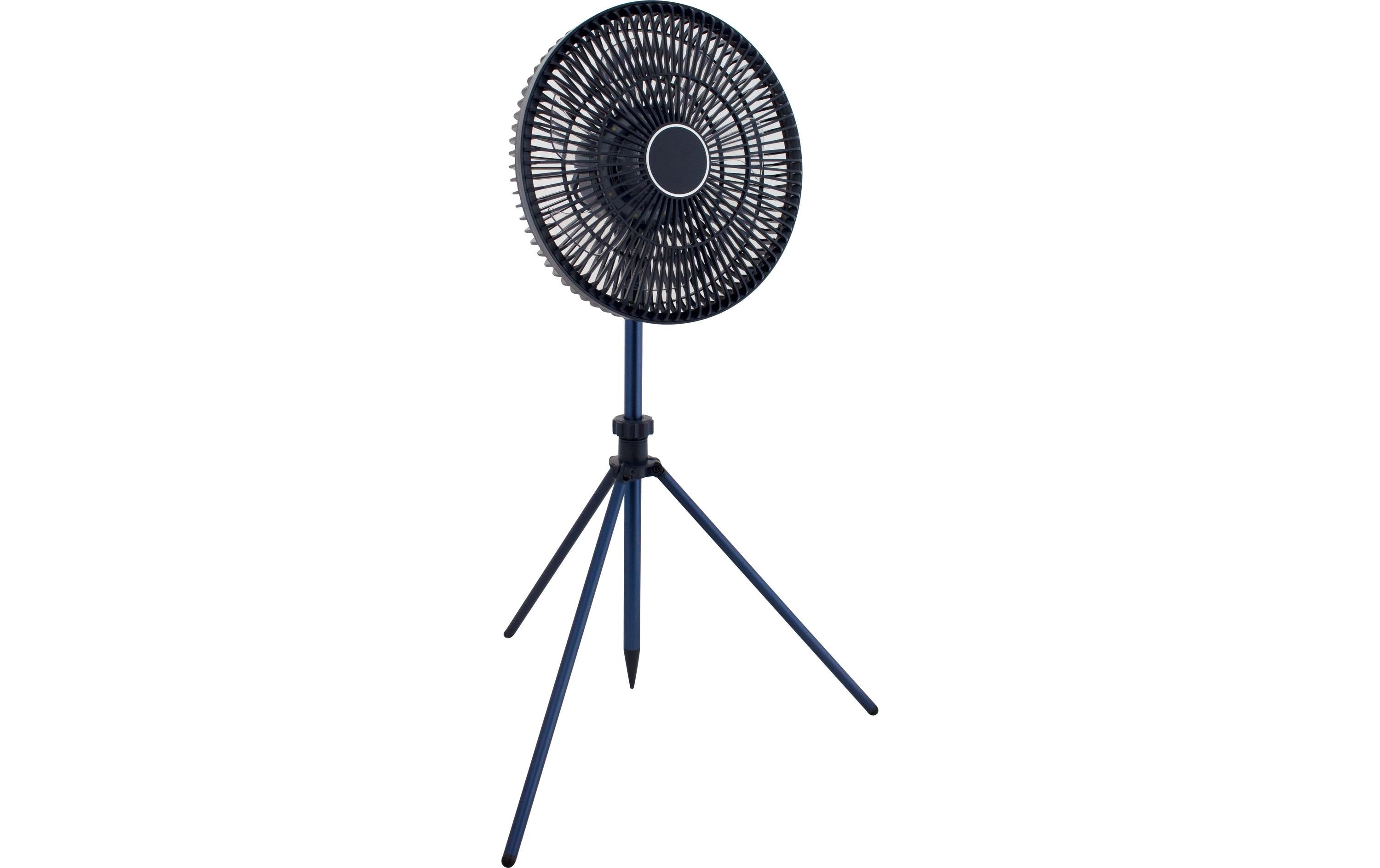 Eurotrail Tischventilator – Akkubetrieb, Marineblau