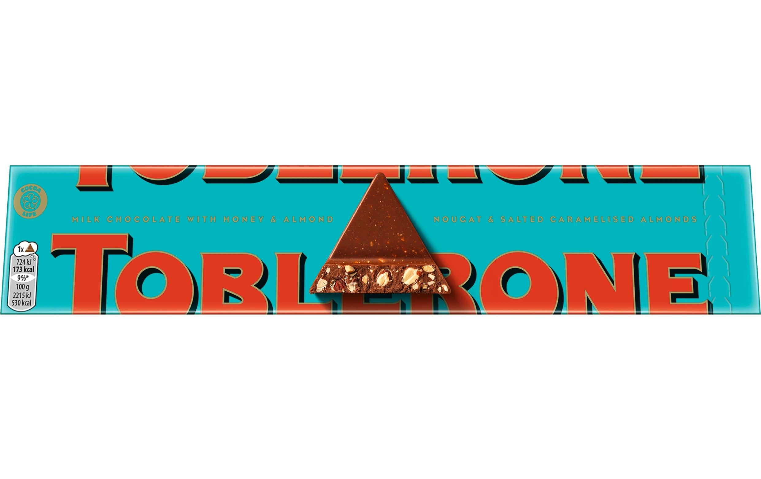 Toblerone Schokolade – Crunchy Almonds – 360 g