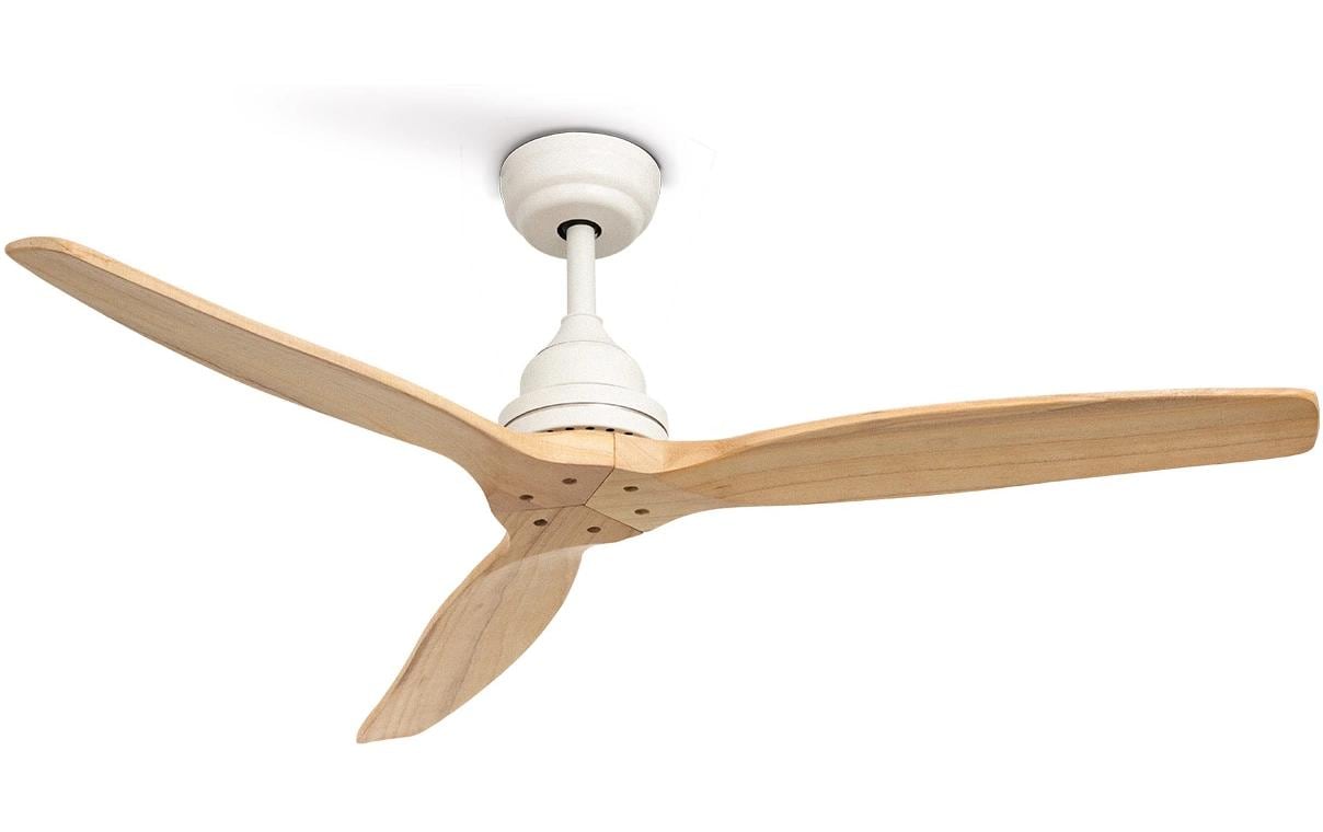 Create Deckenventilator – 132 cm, 75 W, Metall, Fernbedienung, Weiss