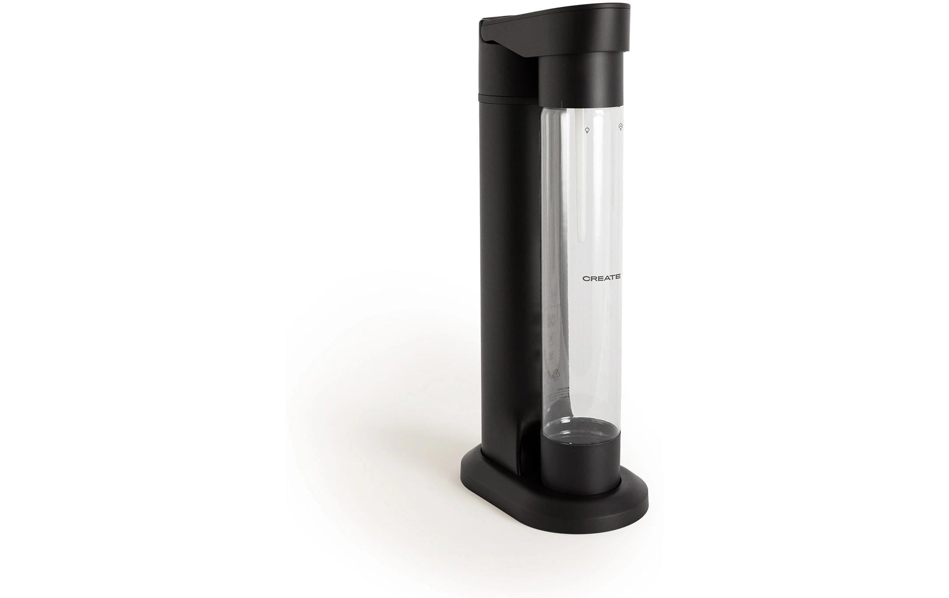 Create Wassersprudler – inkl. 1 Flasche, Schwarz
