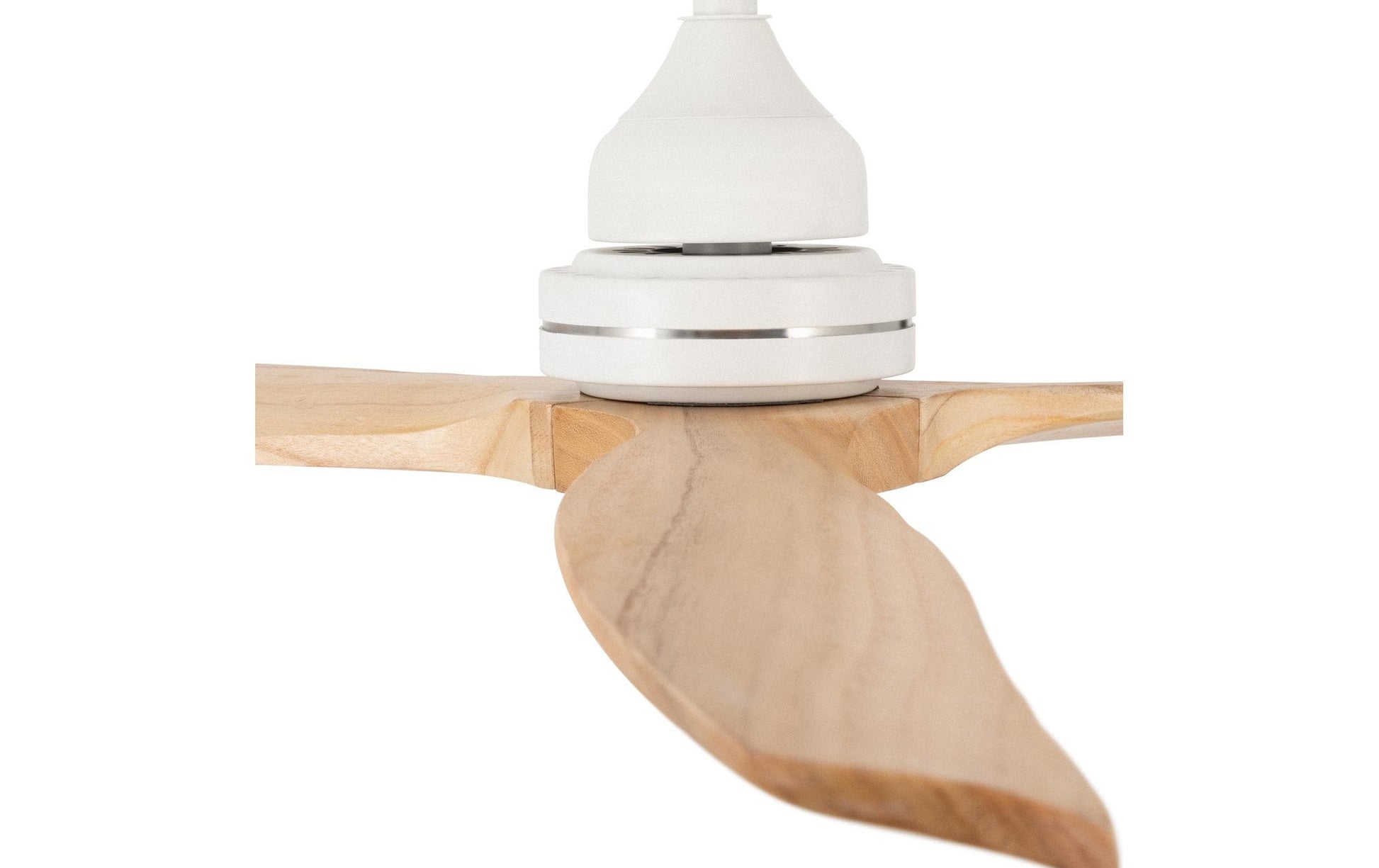 Create Deckenventilator – 132 cm, 75 W, Metall, Fernbedienung, Weiss
