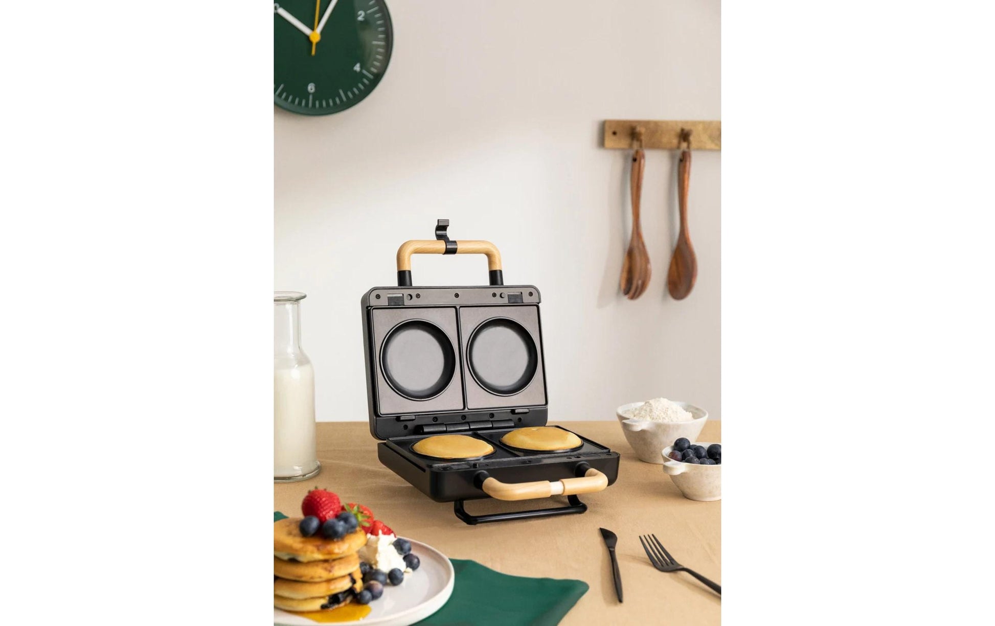 CREATE Ersatzteller 3in1 Pancakes – für Waffeleisen 3in1 Studio, 2 Stk.