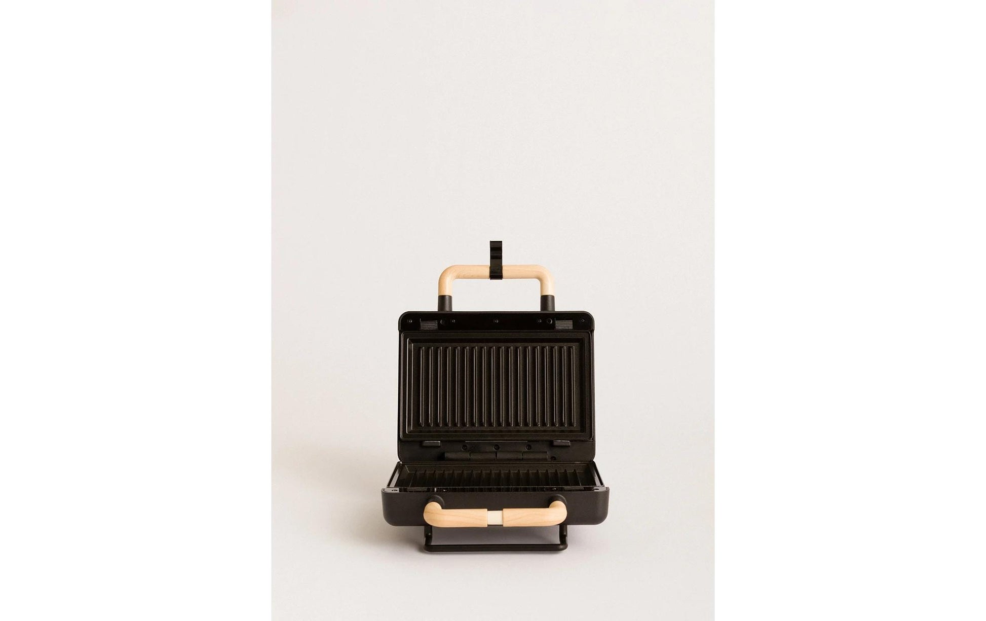 CREATE Ersatzteller – Stone 3in1 Grill – für Waffeleisen 3in1 Studio, 2 Stk., Teflon, Schwarz