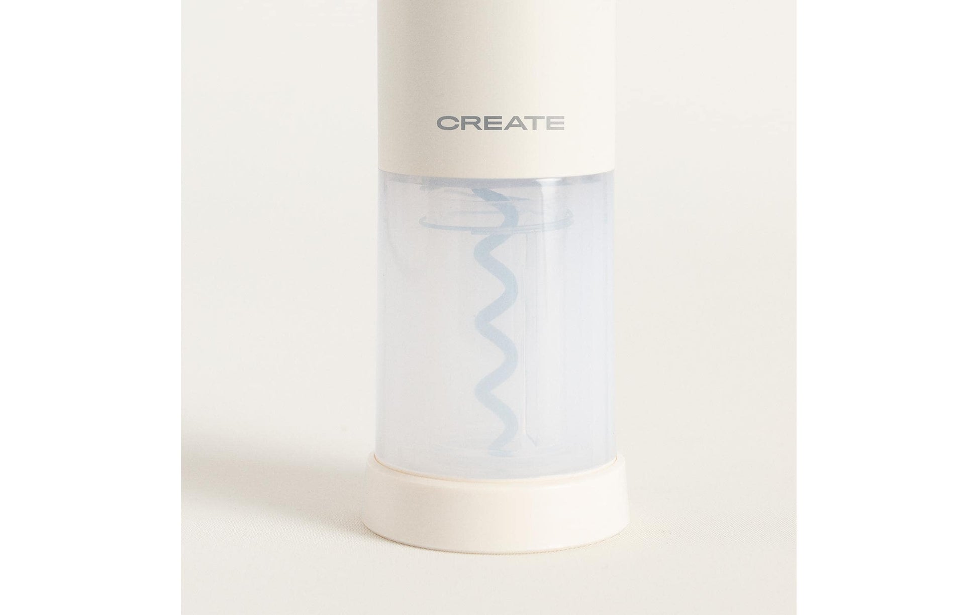 Create Elektrischer Korkenzieher – 4-teilig, Kunststoff, Creme