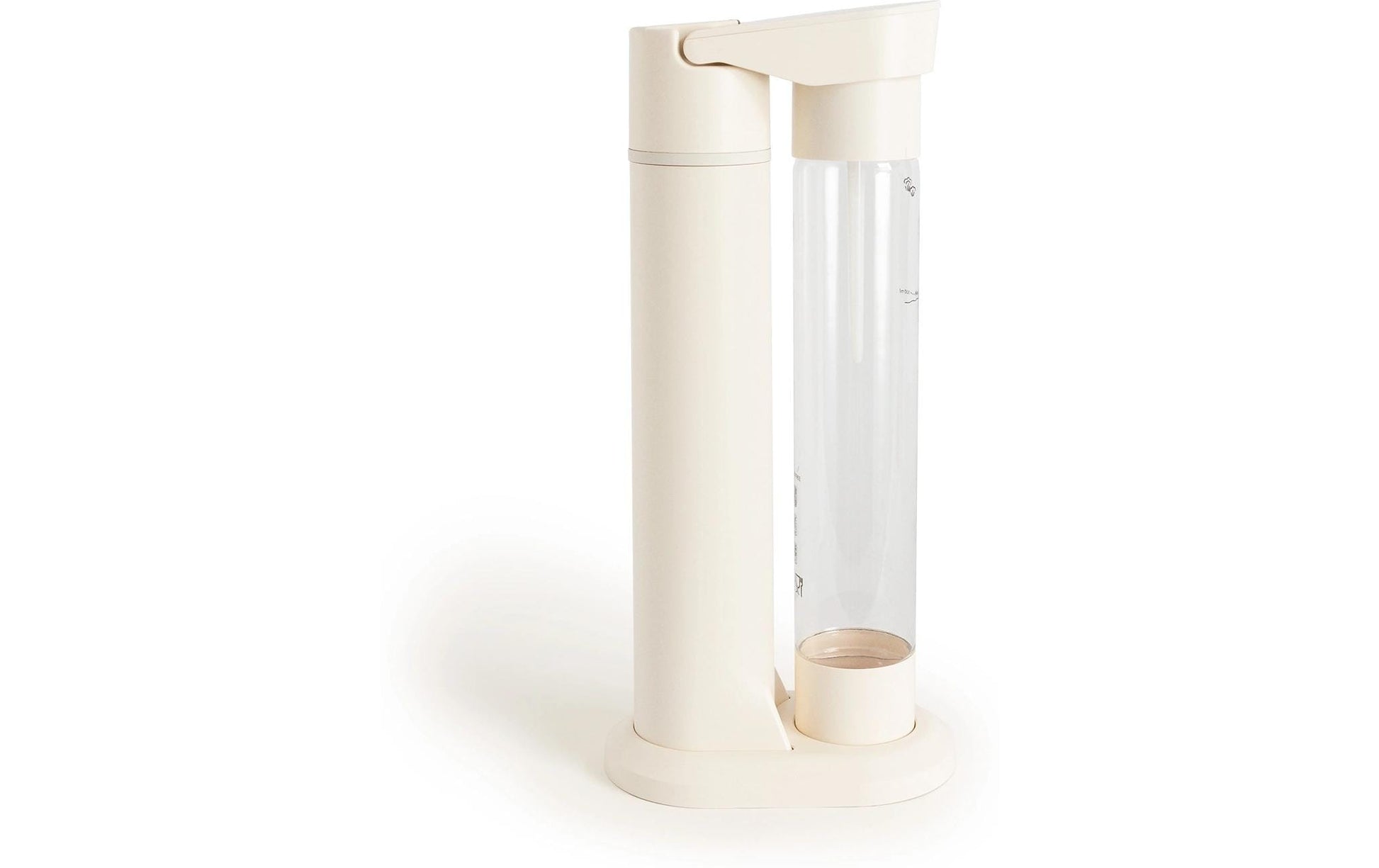 Create Sodamaker Studio Wassersprudler – inkl. 1 Flasche (Glas), Creme