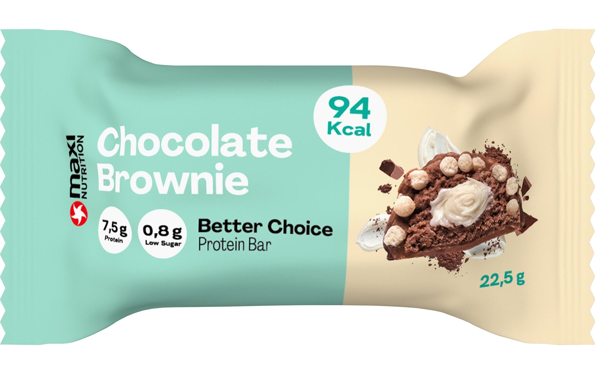 Maxi Nutrition Better Choice Protein-Riegel – Brownie – 15 × 22,5 g