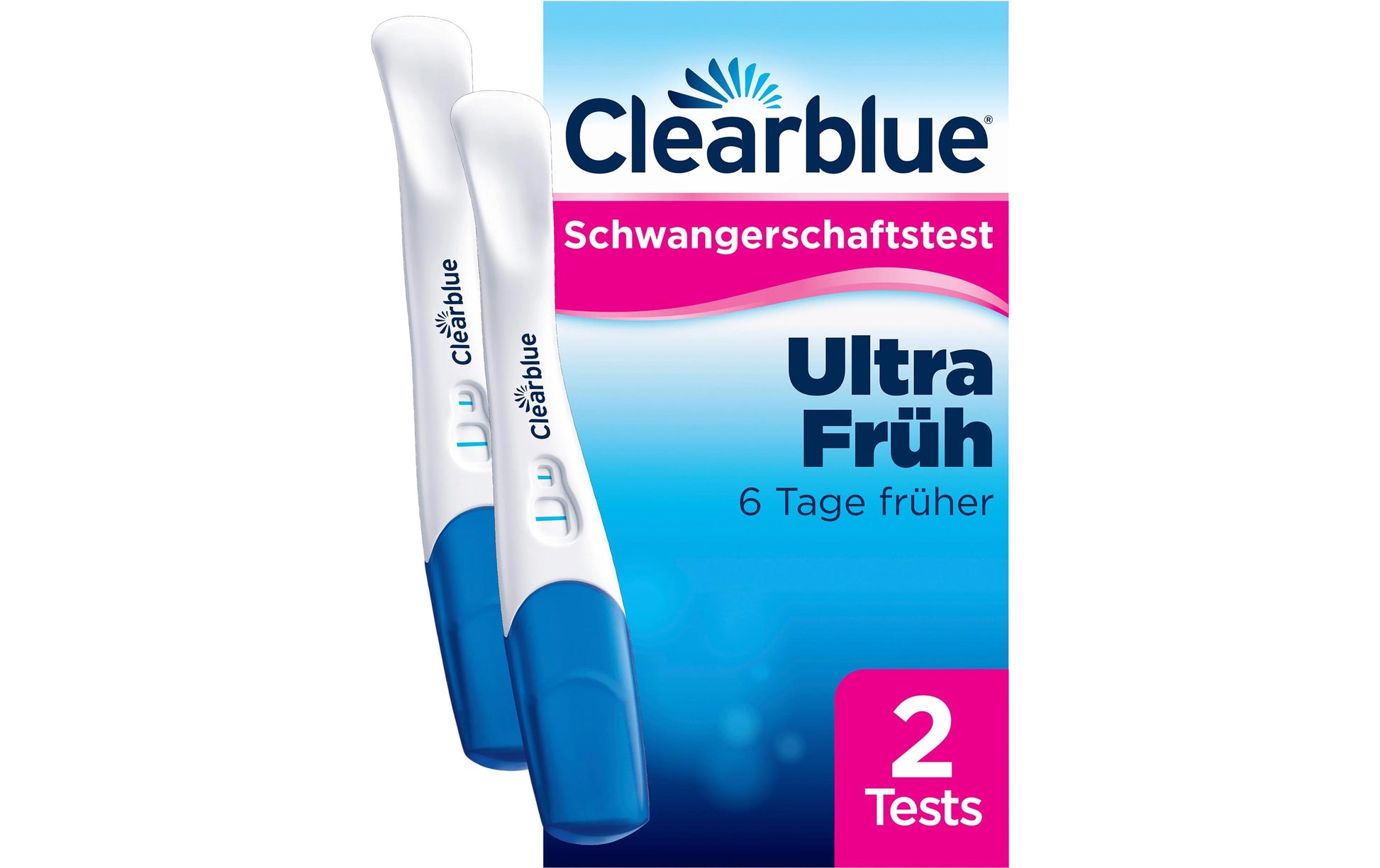 Clearblue Schwangerschaftstest – Digital – Frühtest – 2 Stk