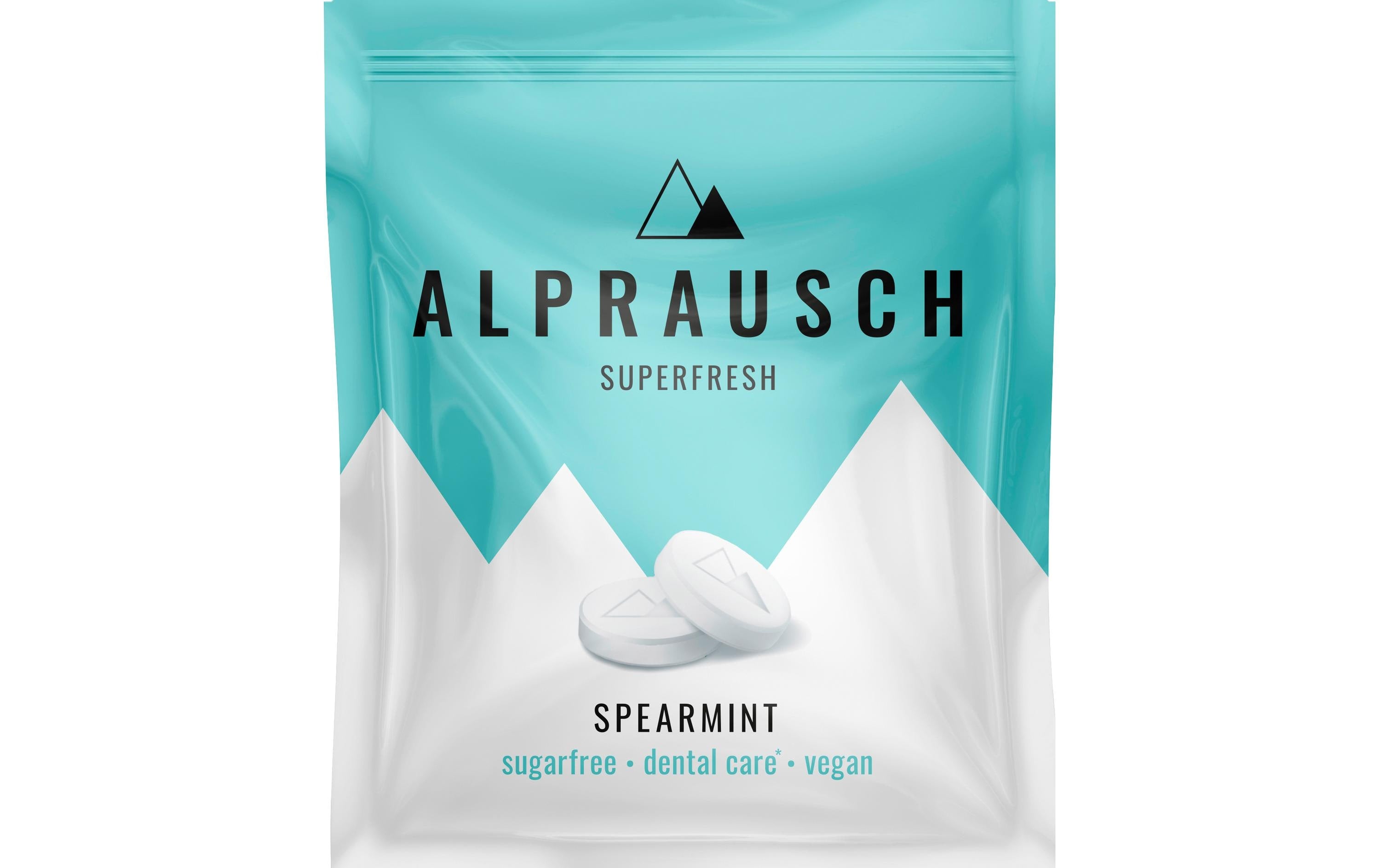 Alprausch Pastillen – Extra Frisch, Spearmint – 22 g