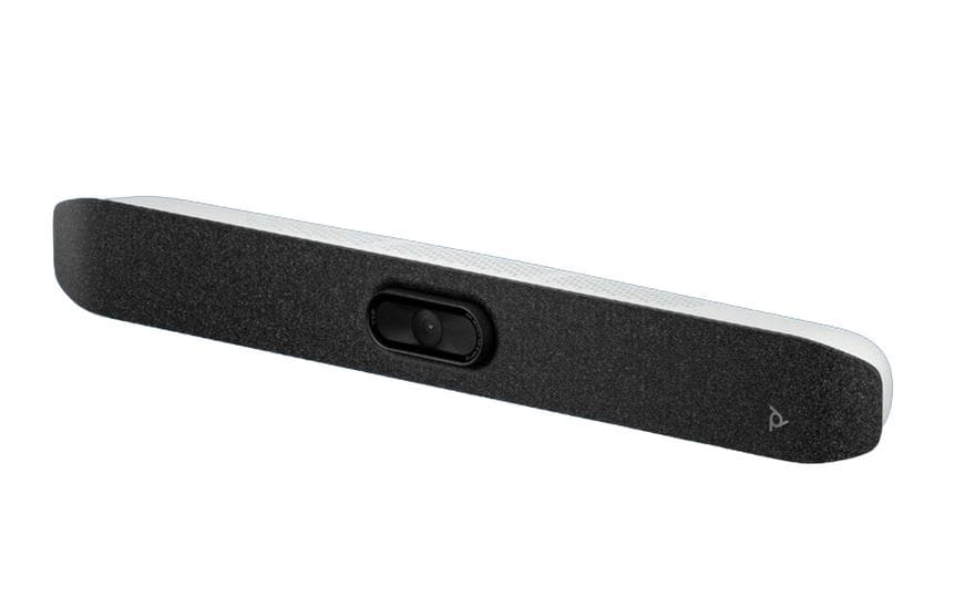 Poly Studio V12 Videobar – 4K Ultra HD, 5× digitaler Zoom – Weiss