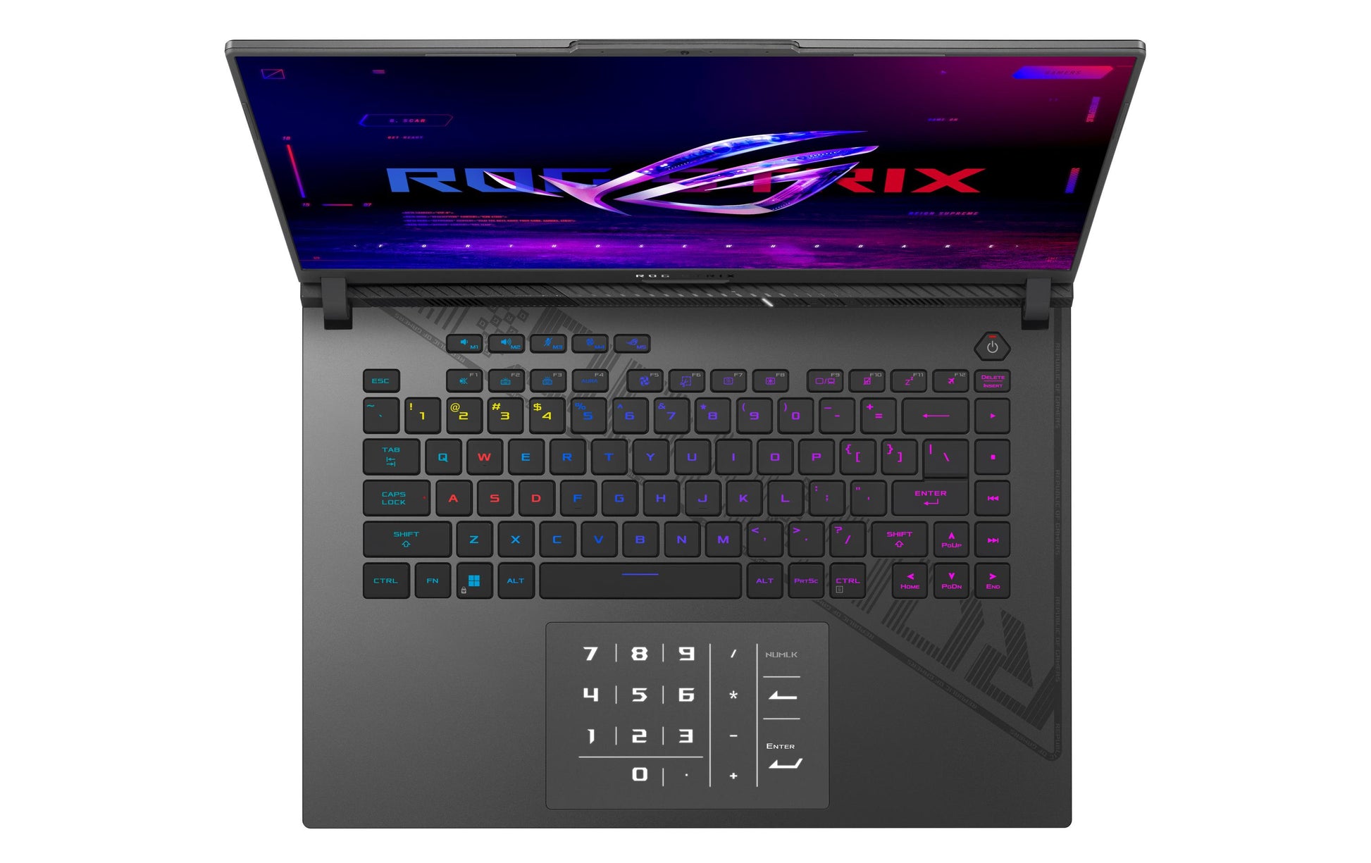 ASUS ROG Strix G16 G614FR-RV007W Laptop – Wi‑Fi, Bluetooth, Ethernet – Netzstrom 100–240 V