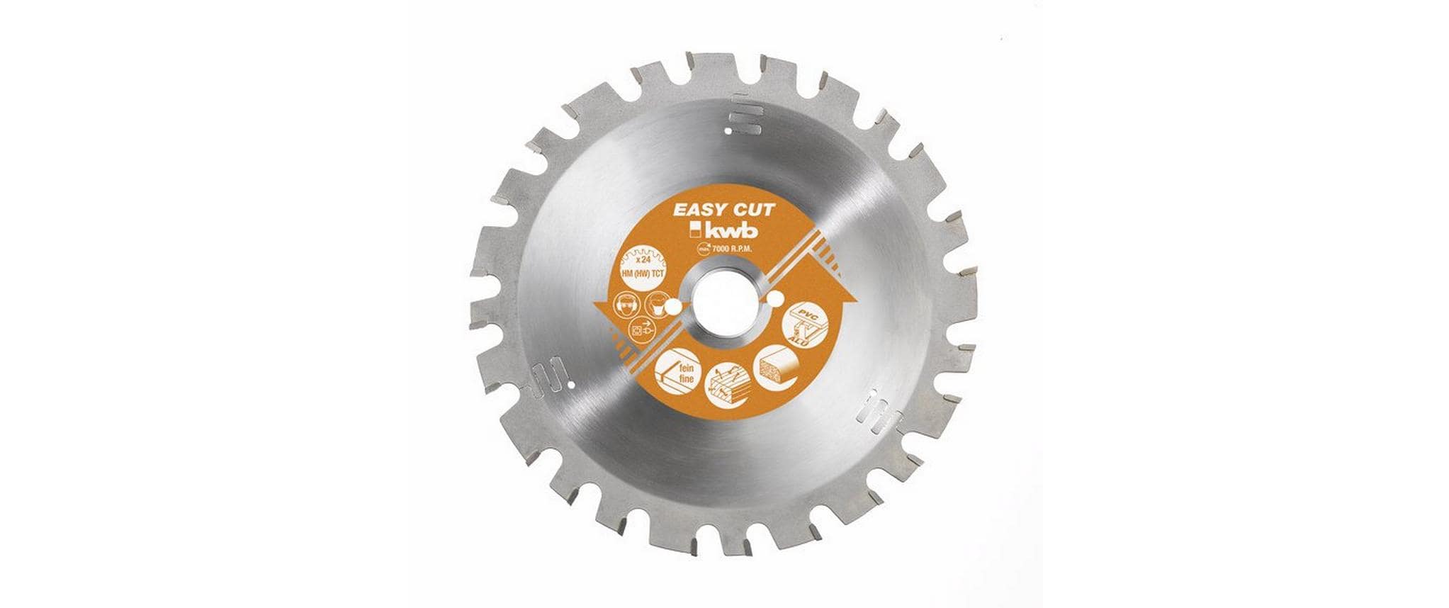 Einhell Kreissägeblatt 165 × 20 mm Hartmetall, 24 Zähne – für Holz