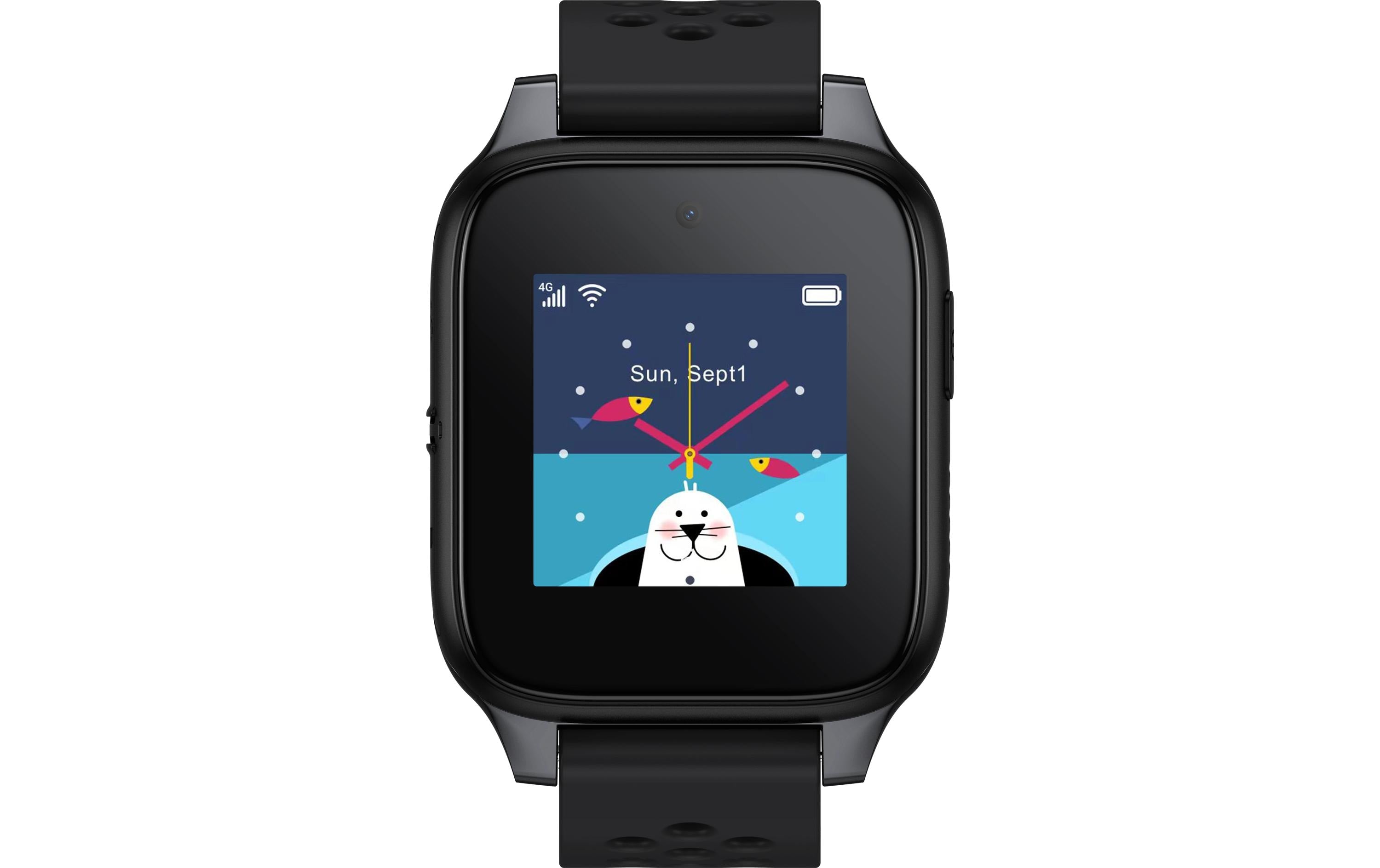 TCL MT46X Family Watch – Kinder-Smartwatch – 45,8 mm, LTE + GPS, Grau