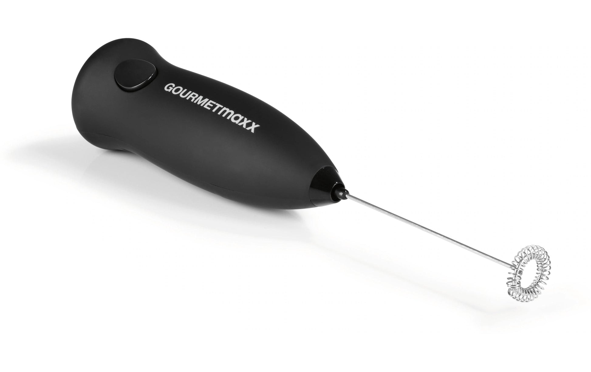 Gourmetmaxx Milchschäumer-Stab 3V – 2×AA – schwarz