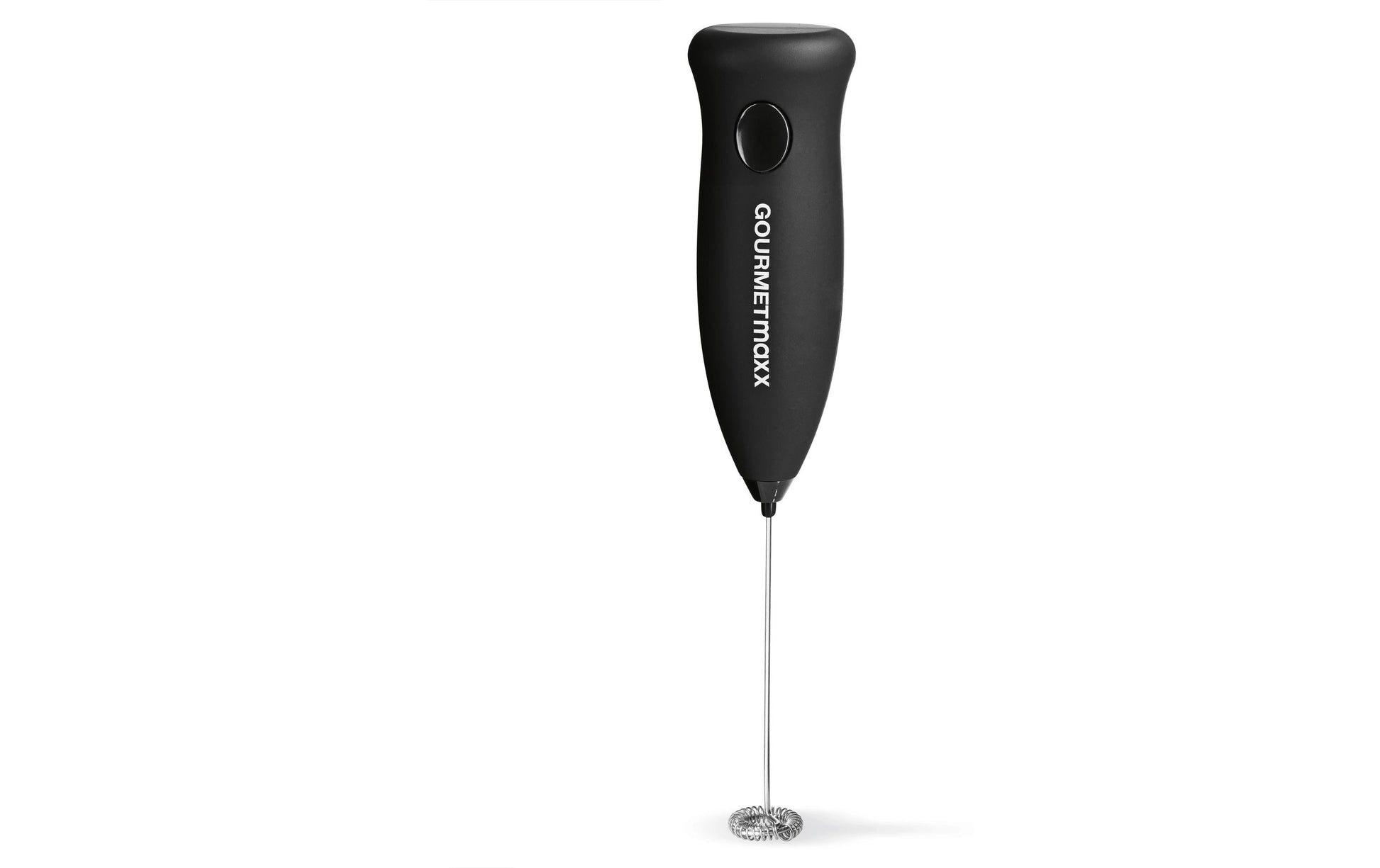 Gourmetmaxx Milchschäumer-Stab 3V – 2×AA – schwarz