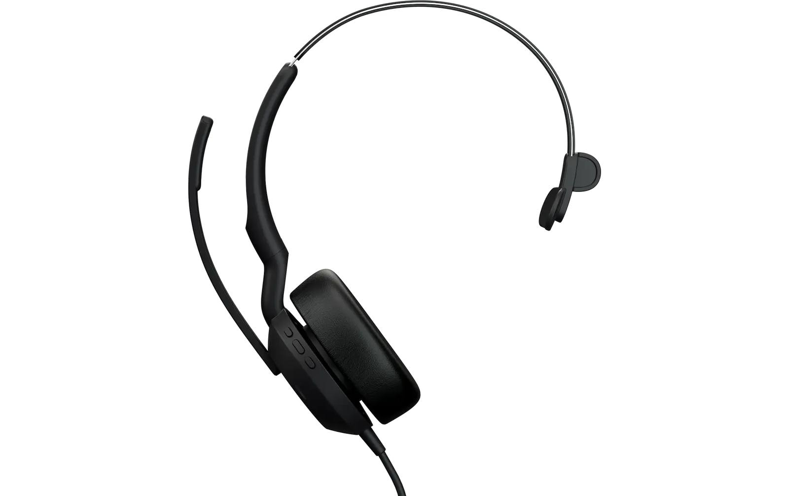 Jabra EVOLVE2 50 – Mono Headset – USB‑C/USB‑A – für Microsoft Teams