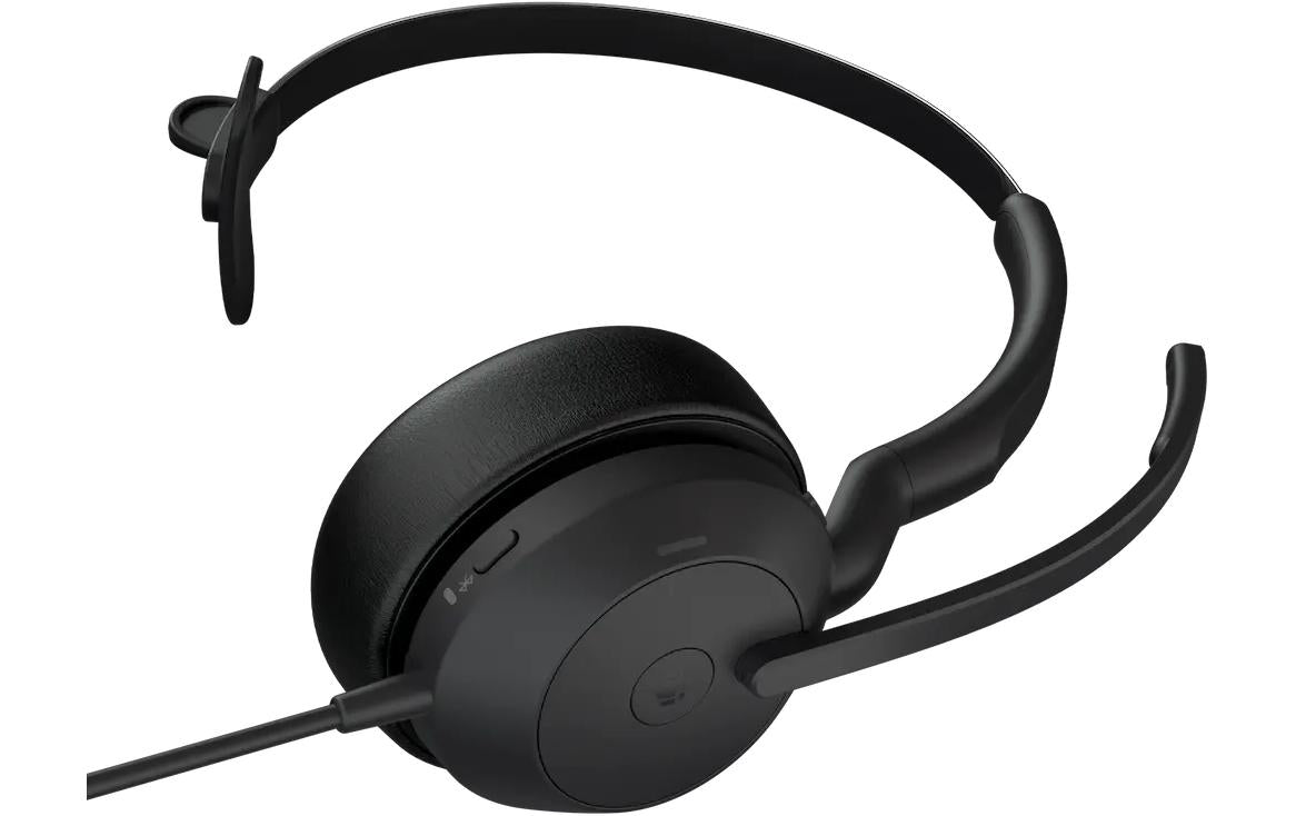 Jabra EVOLVE2 50 – Mono Headset – USB‑C/USB‑A – für Microsoft Teams