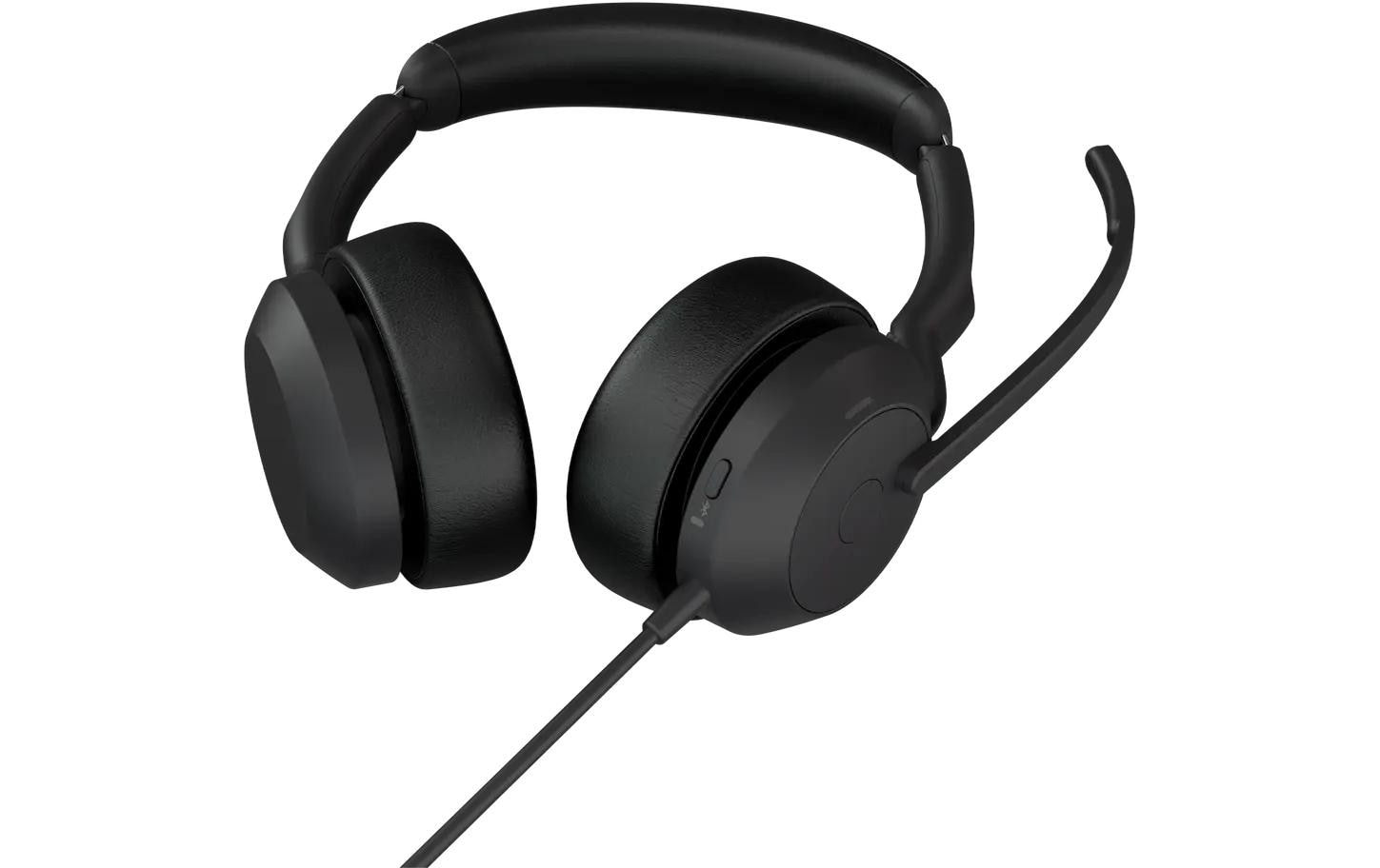 Jabra EVOLVE2 50 – Duo Headset – USB‑C/USB‑A, Stereo – für PC/Mac
