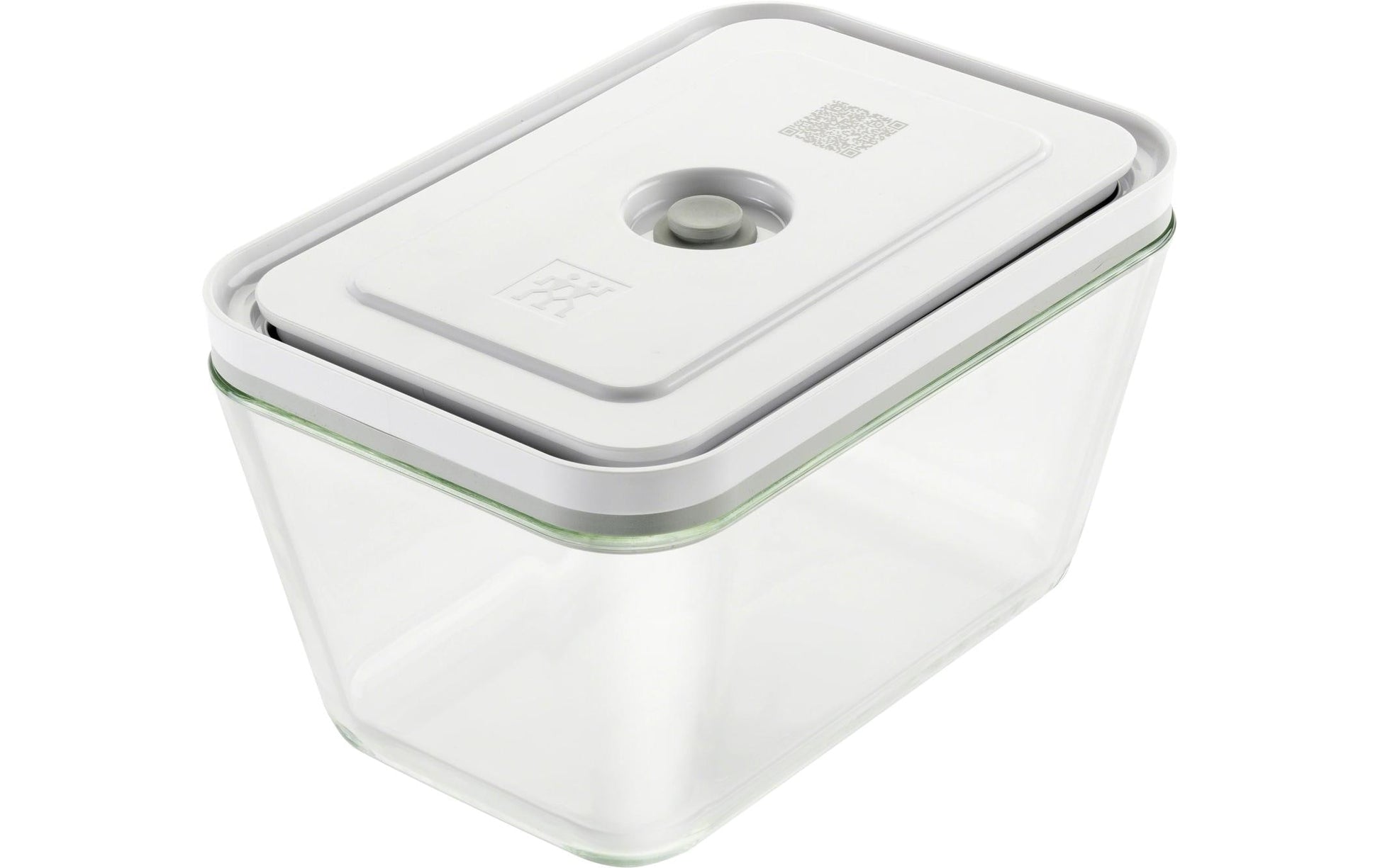 Zwilling – Vakuumbehälter L – 1,6 l, 21,4 × 14,4 × 12,8 cm, Glas, Grau