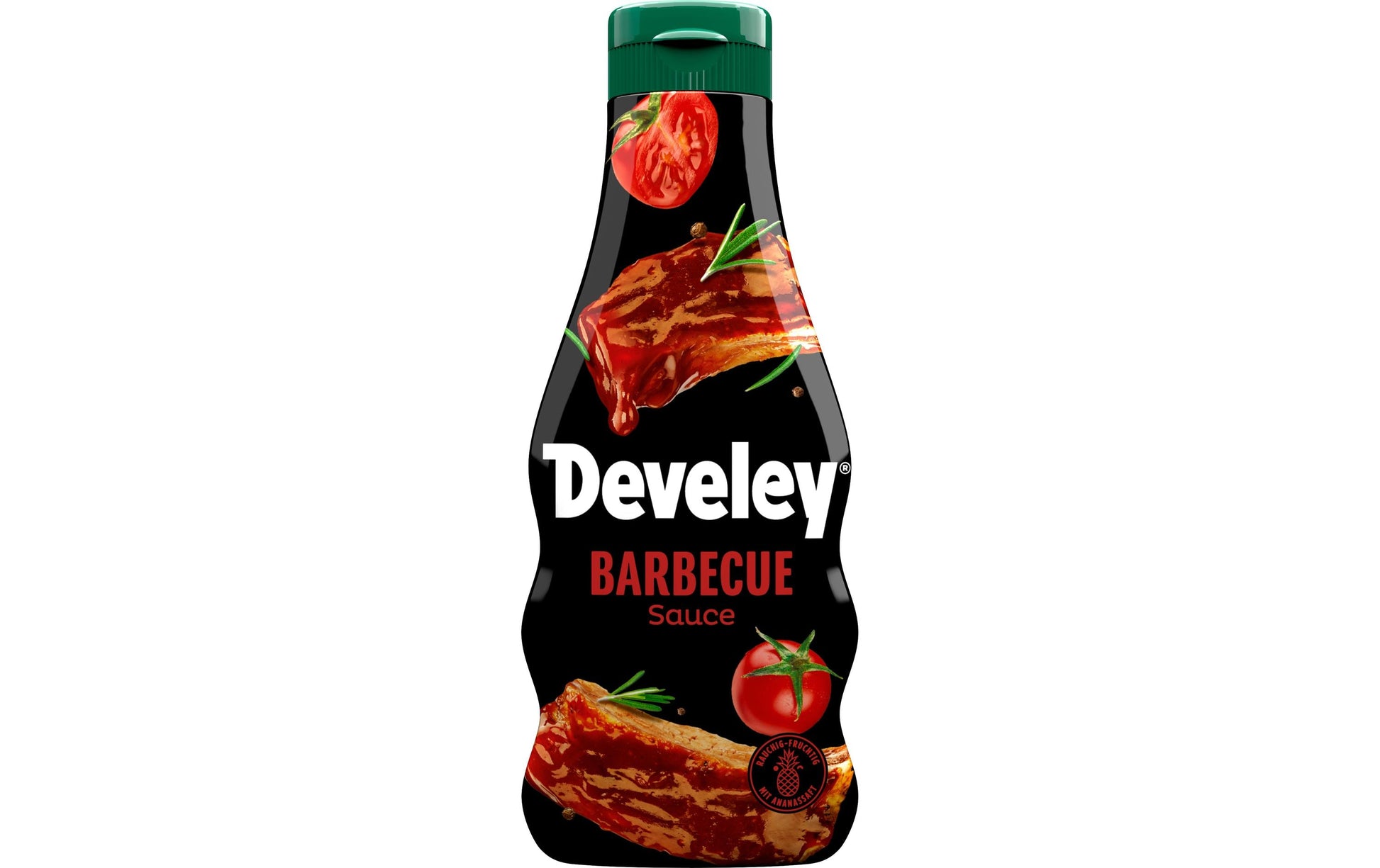 Develey BBQ-Sauce, veganfreundlich – 250 ml