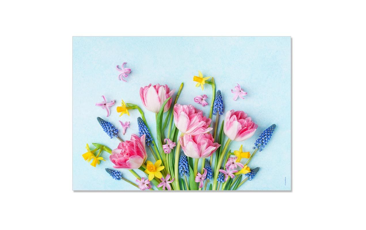 Trendform Tischset Bouquet, Papier, Rechteck – 42 × 29,7 cm – FSC – 48 Stk.