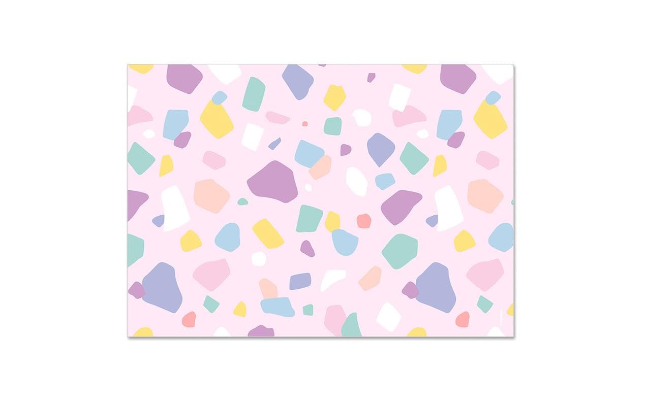 Trendform Tischset – Papier, Motiv Konfetti, 42 × 29,7 cm – 48 Stk.