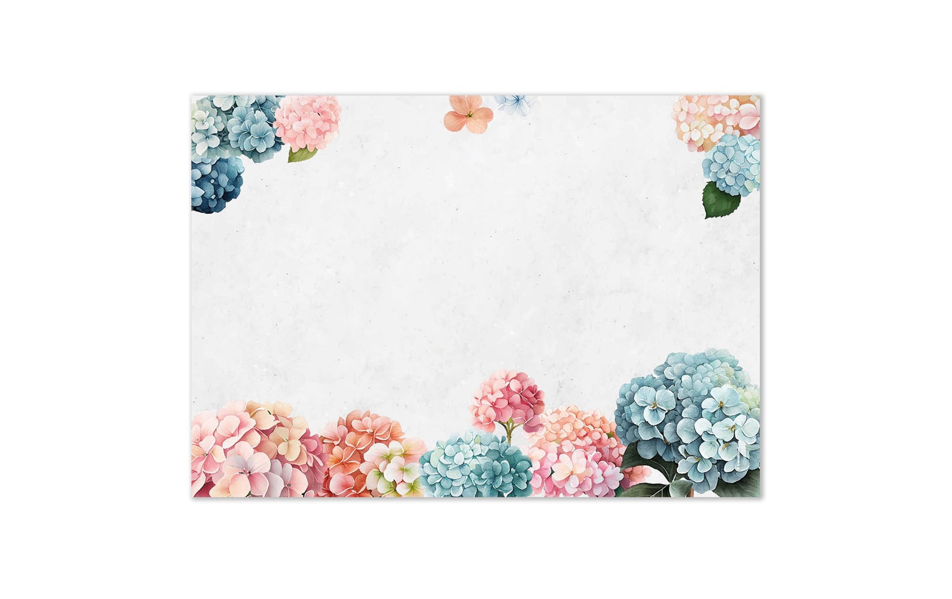 Trendform Tischset Hortensia, 42 × 29,7 cm – FSC – 48 Stk.