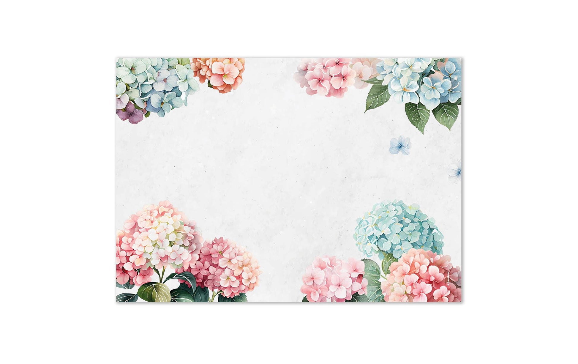 Trendform Tischset Hortensia, 42 × 29,7 cm – FSC – 48 Stk.