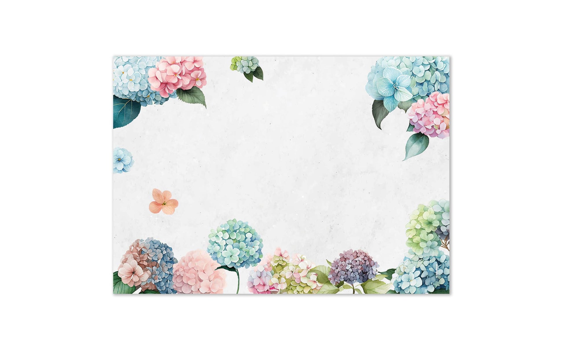 Trendform Tischset Hortensia, 42 × 29,7 cm – FSC – 48 Stk.