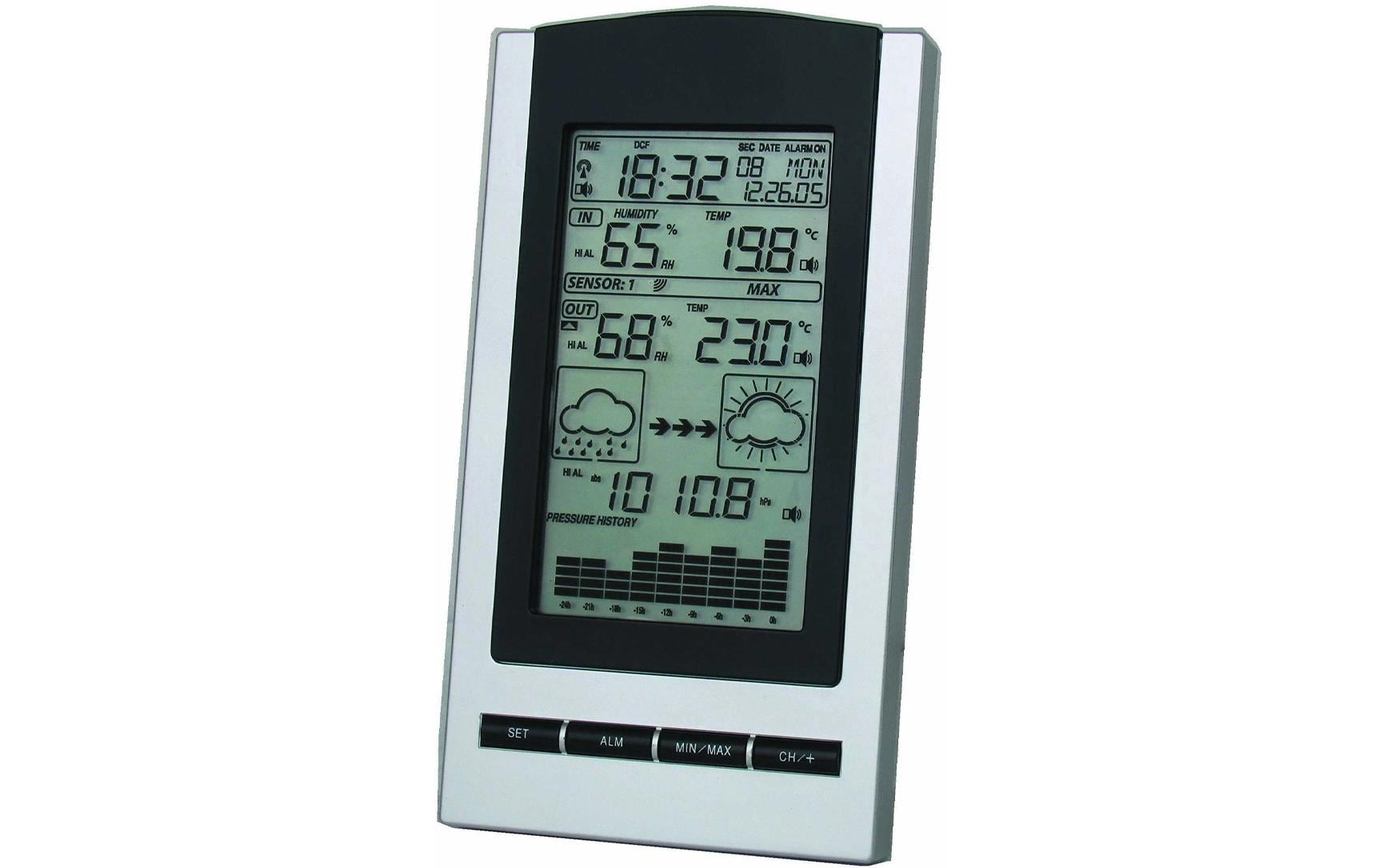 TFA-Dostmann GAIA Temperatur-/Feuchtesensor – Kabellos, −40–65 °C, 20–95 %