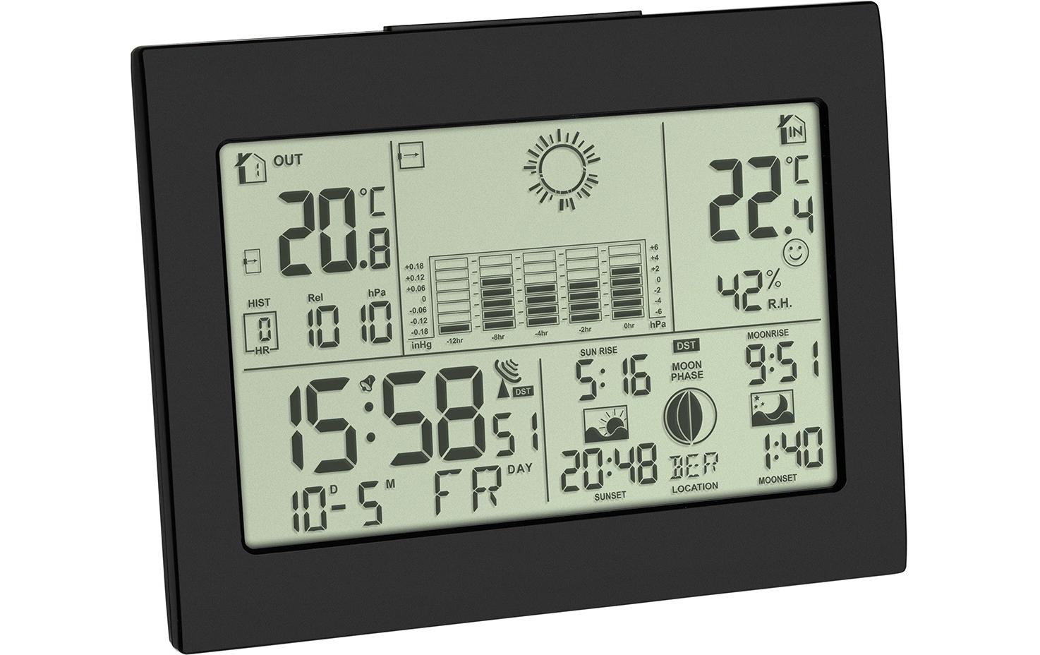 TFA-Dostmann HORIZON Temperatur-/Feuchtesensor – Kabellos, −20–60 °C, 20–95 %, Innen/Aussen