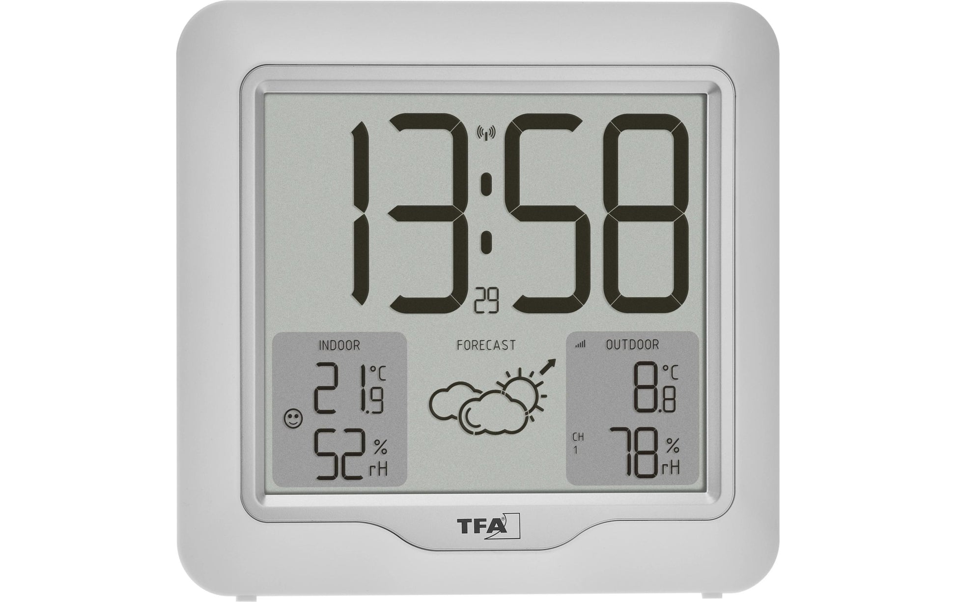 TFA-Dostmann METRO PLUS Temperatur-/Feuchtesensor – Kabellos, −40–60 °C, 10–99 %, Innen/Aussen